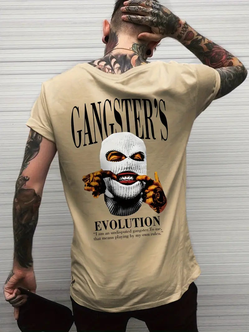 Camiseta Oversized Gangsters Evolution EC