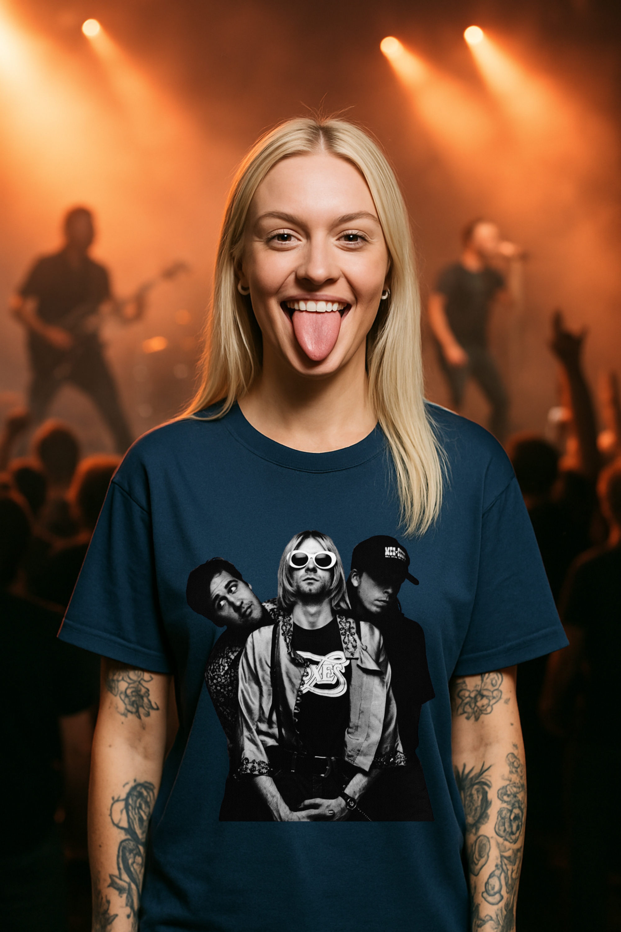 Camiseta Oversized Nirvana 2 EF