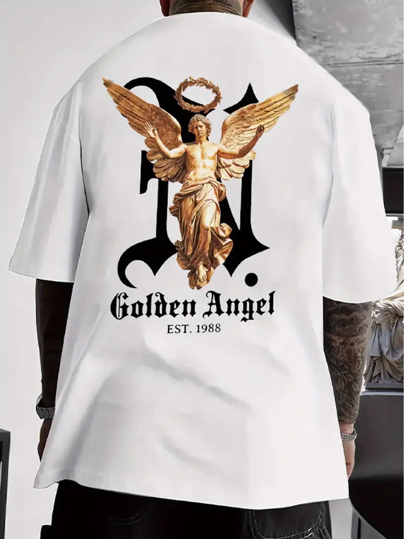 Camiseta Oversized Golden Angel EC