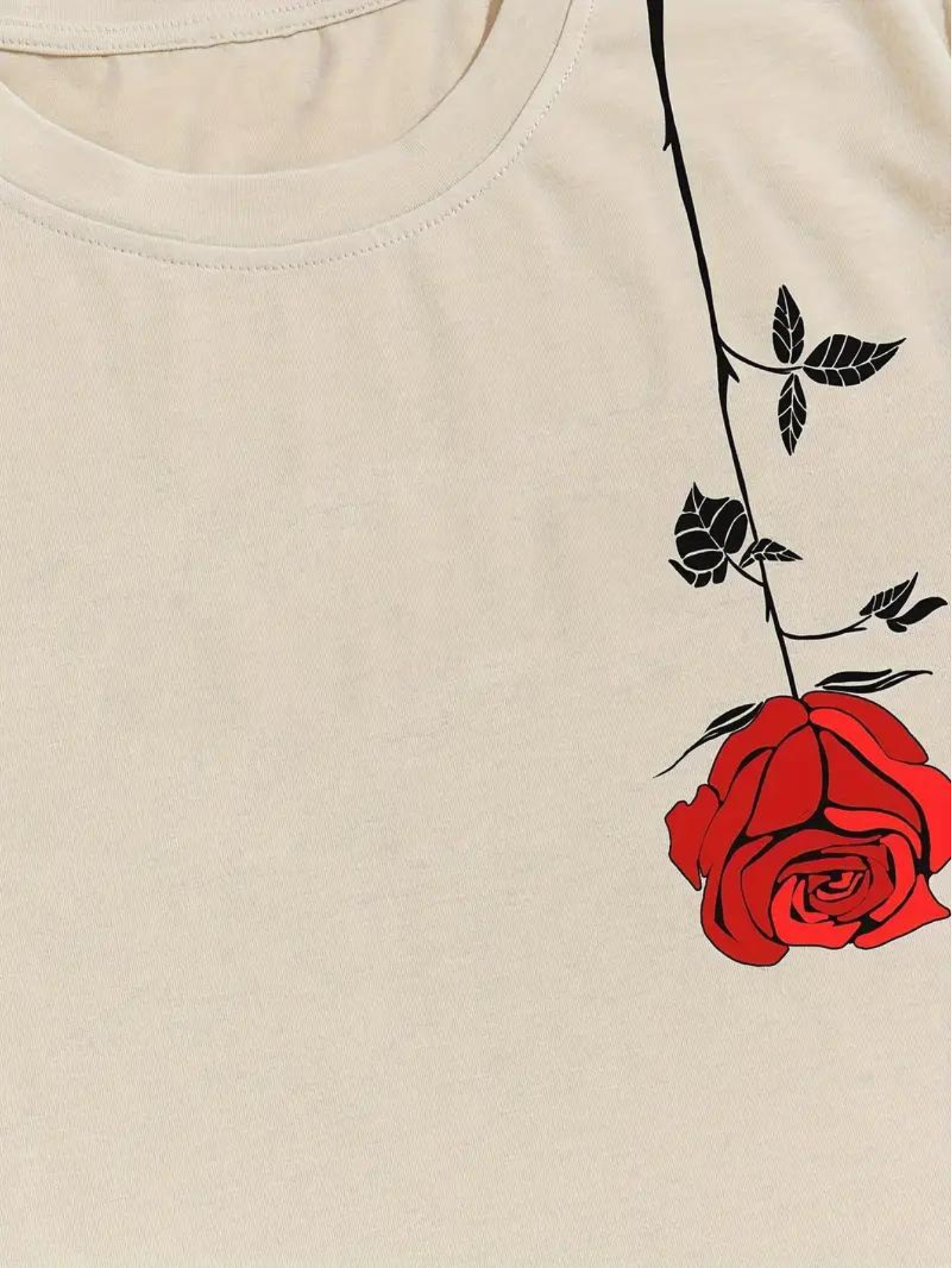 Kit Camiseta e Bermuda Rose Down
