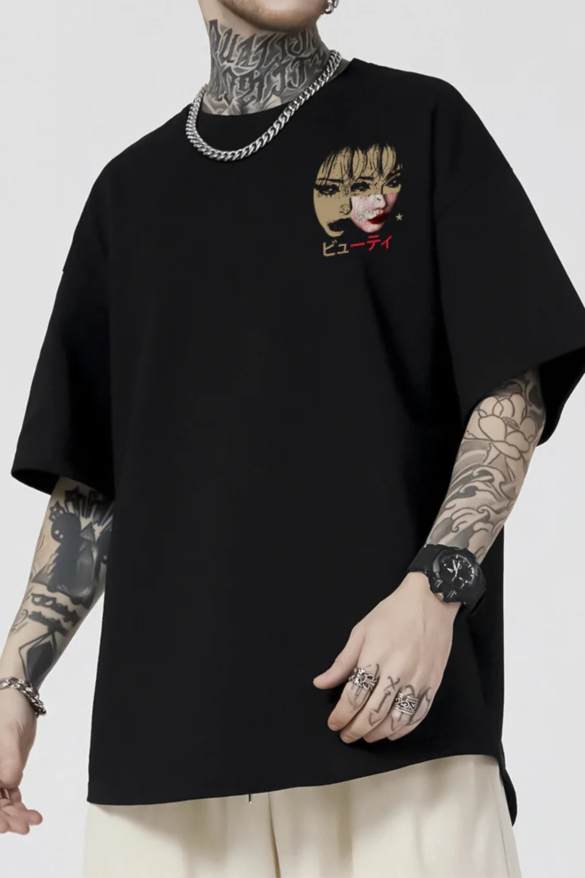 Camiseta Oversized Japa Girl EFC CLASSIC