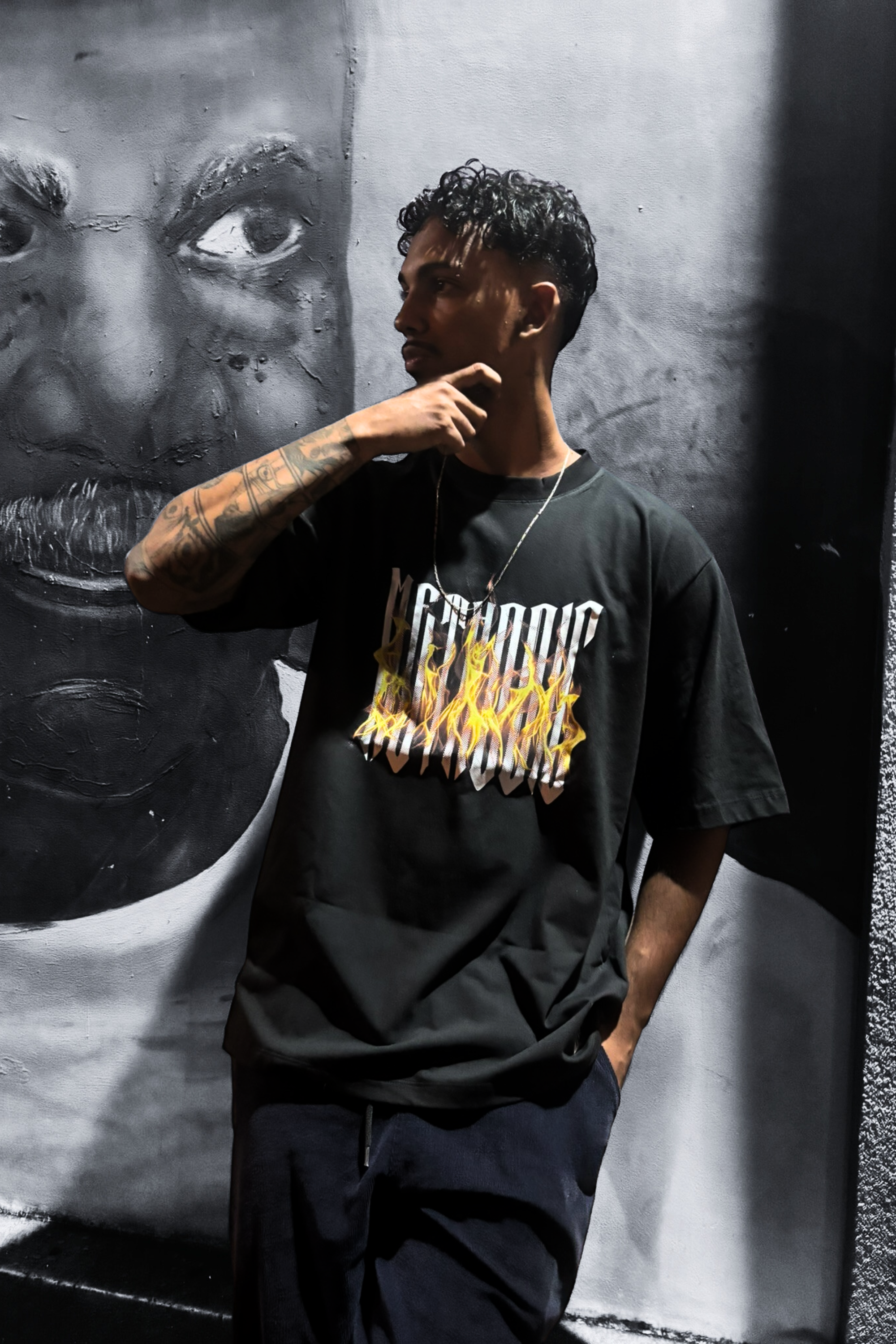 Camiseta Oversized Fire Street EFC MEIO M.O