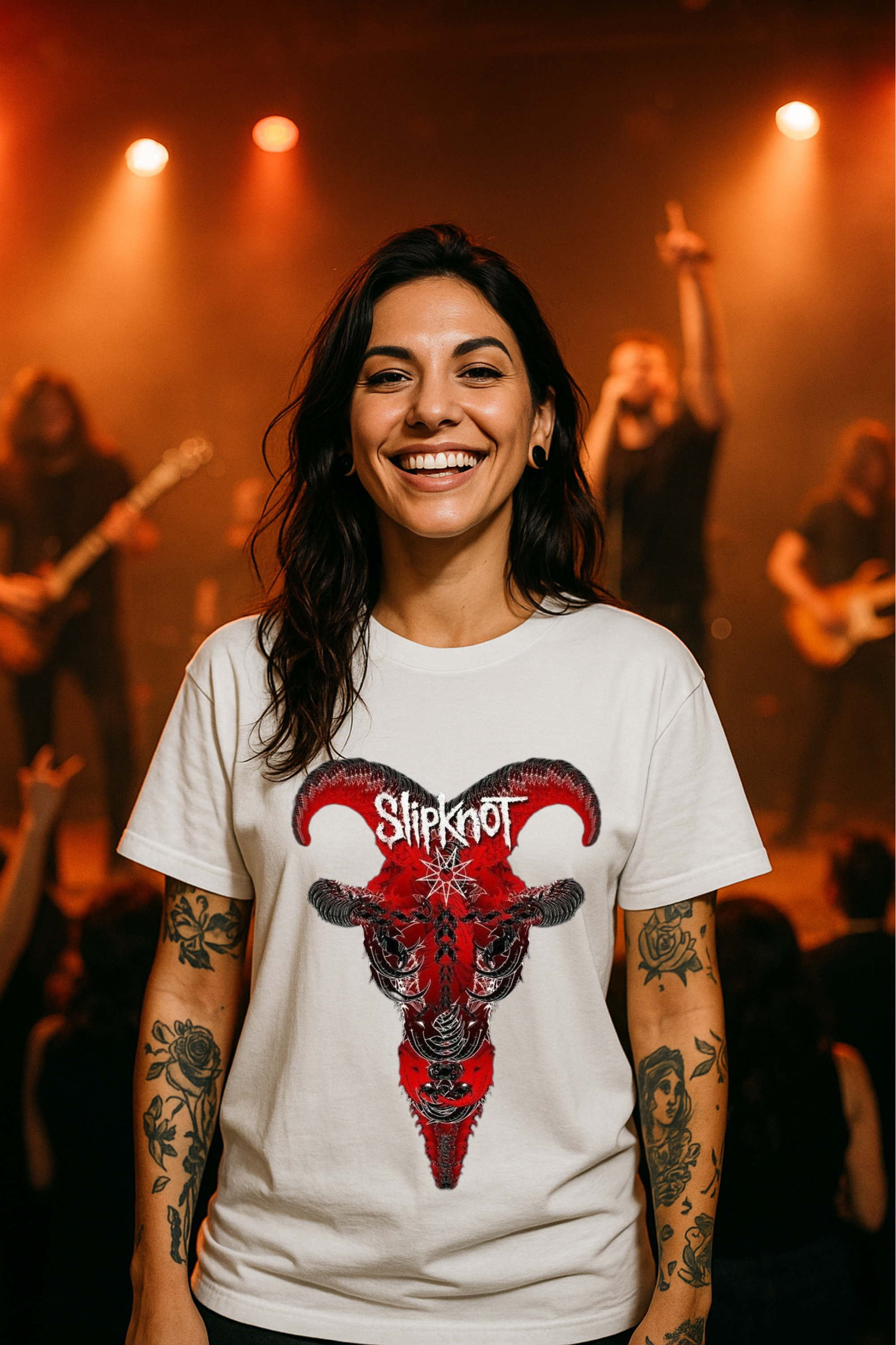 Camiseta Oversized Slipknot 4 EF