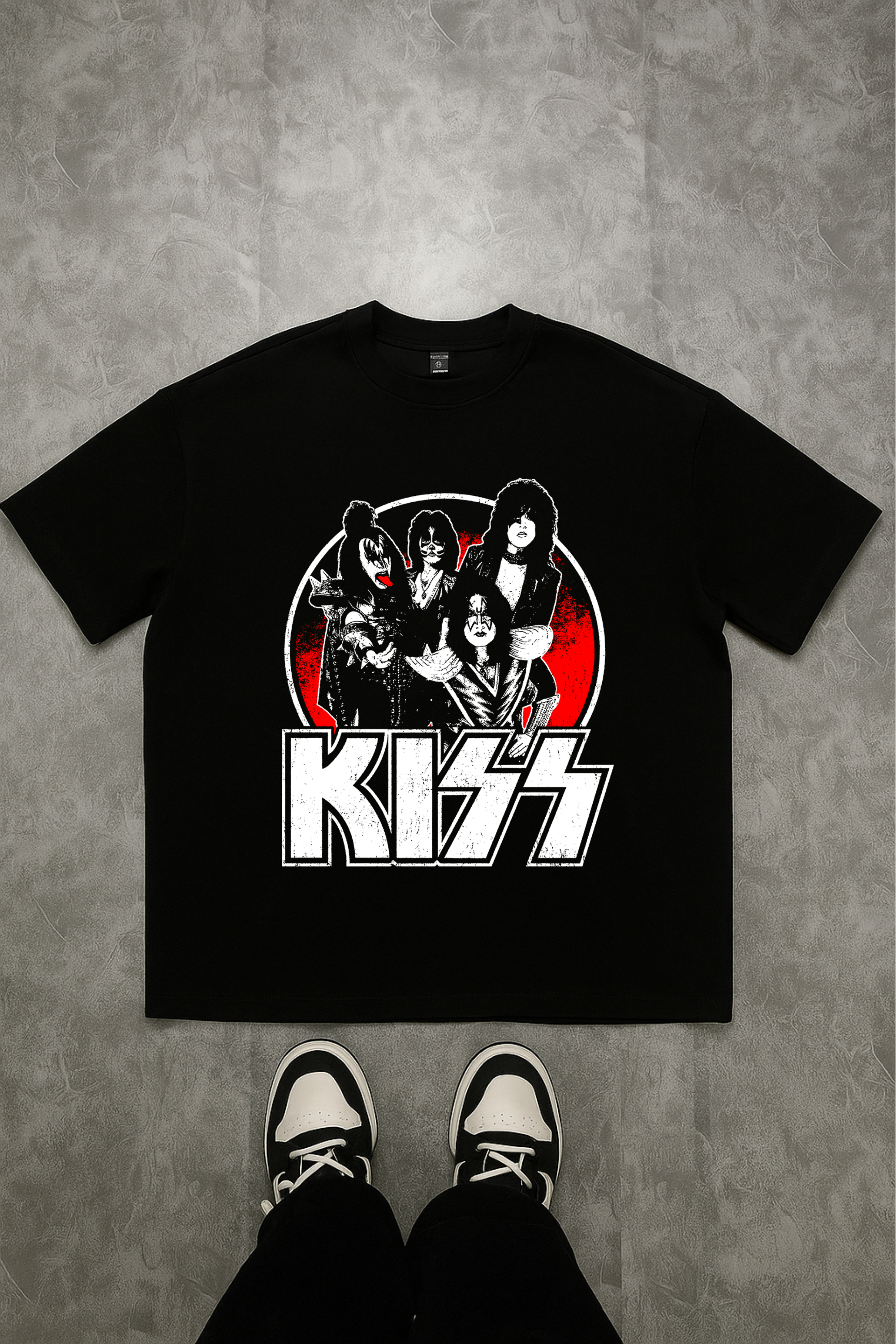 Camiseta Oversized Kiss 2 EF
