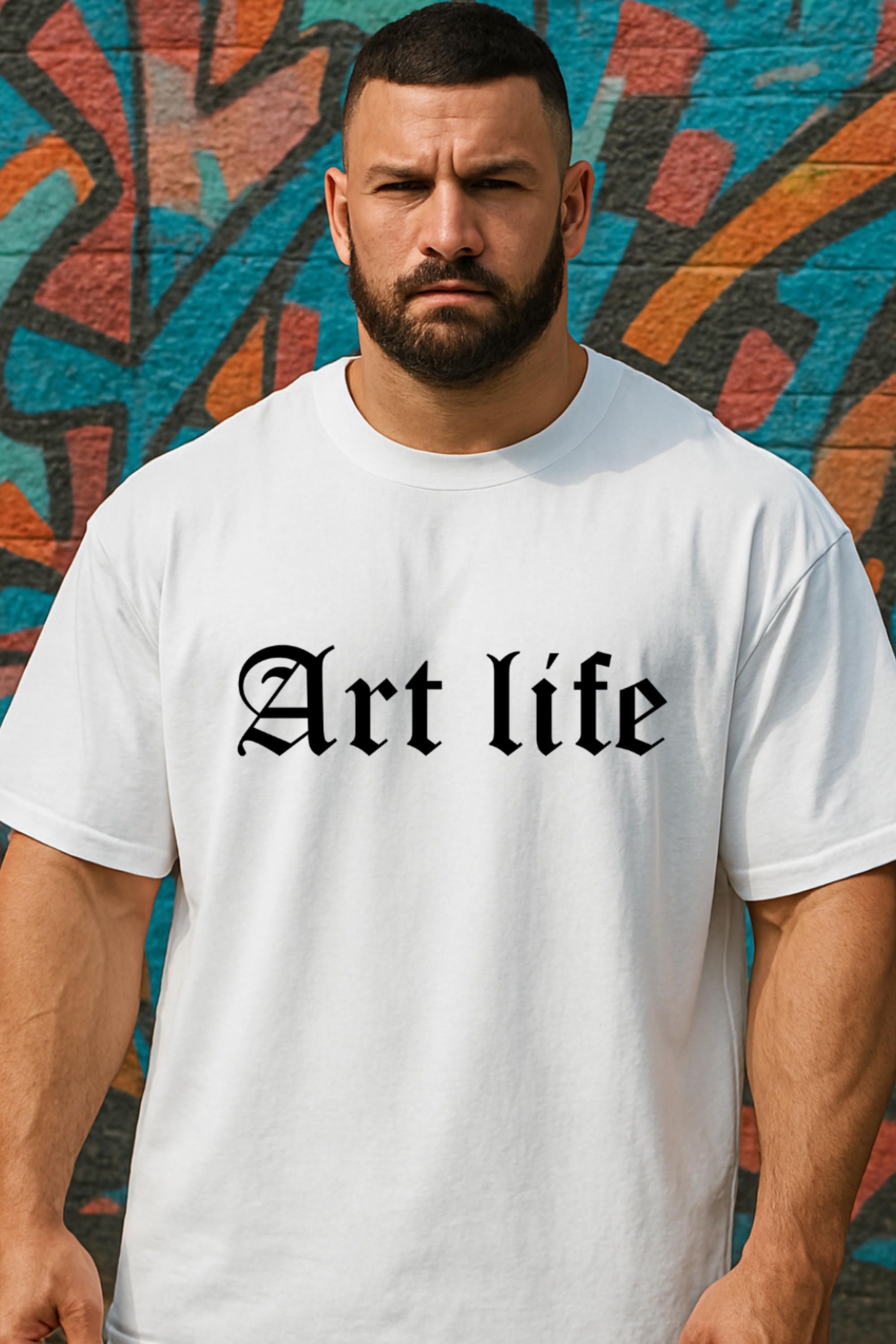 Camiseta Oversized Art Life EFC MEIO