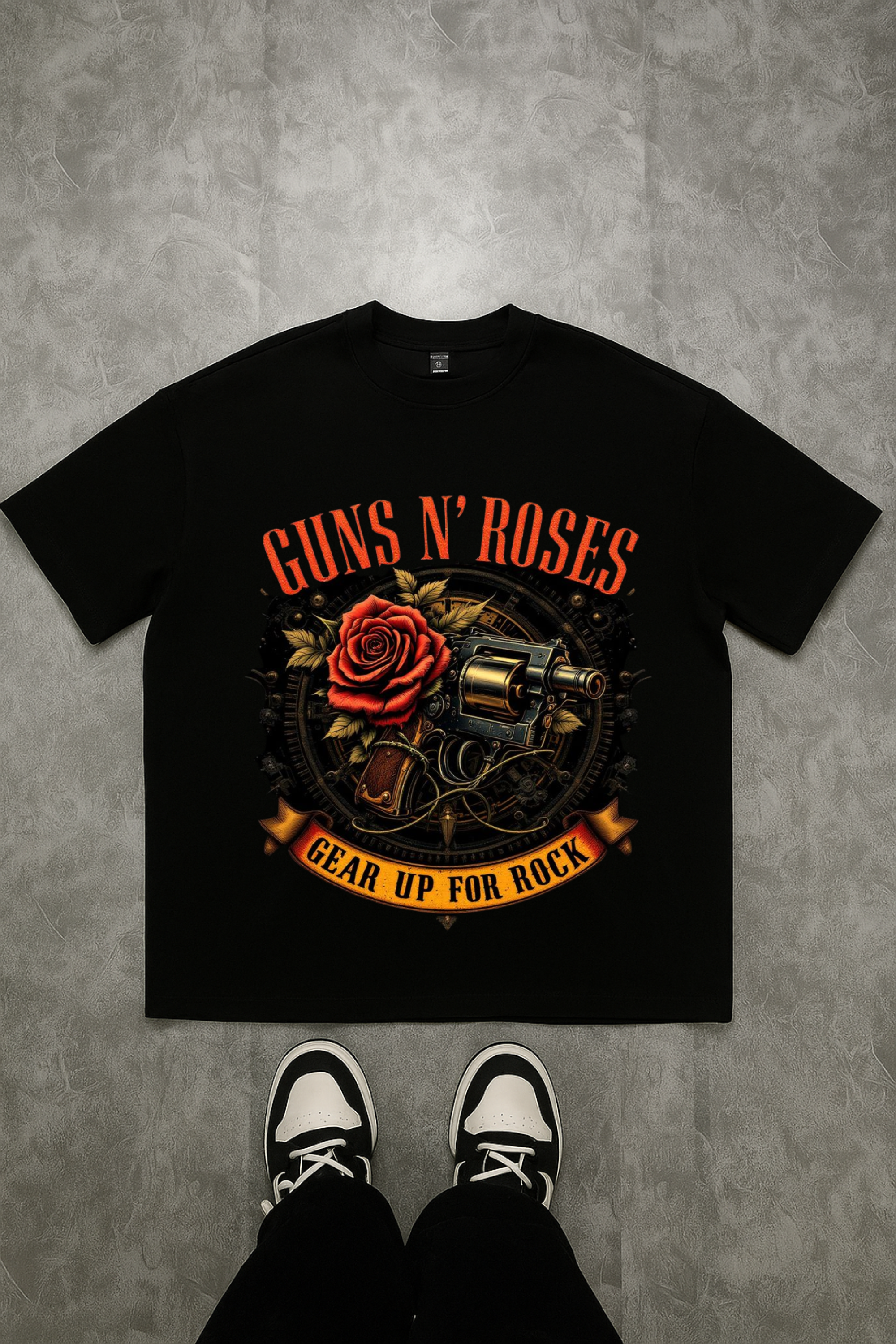 Camiseta Oversized Guns N Roses 8 EF