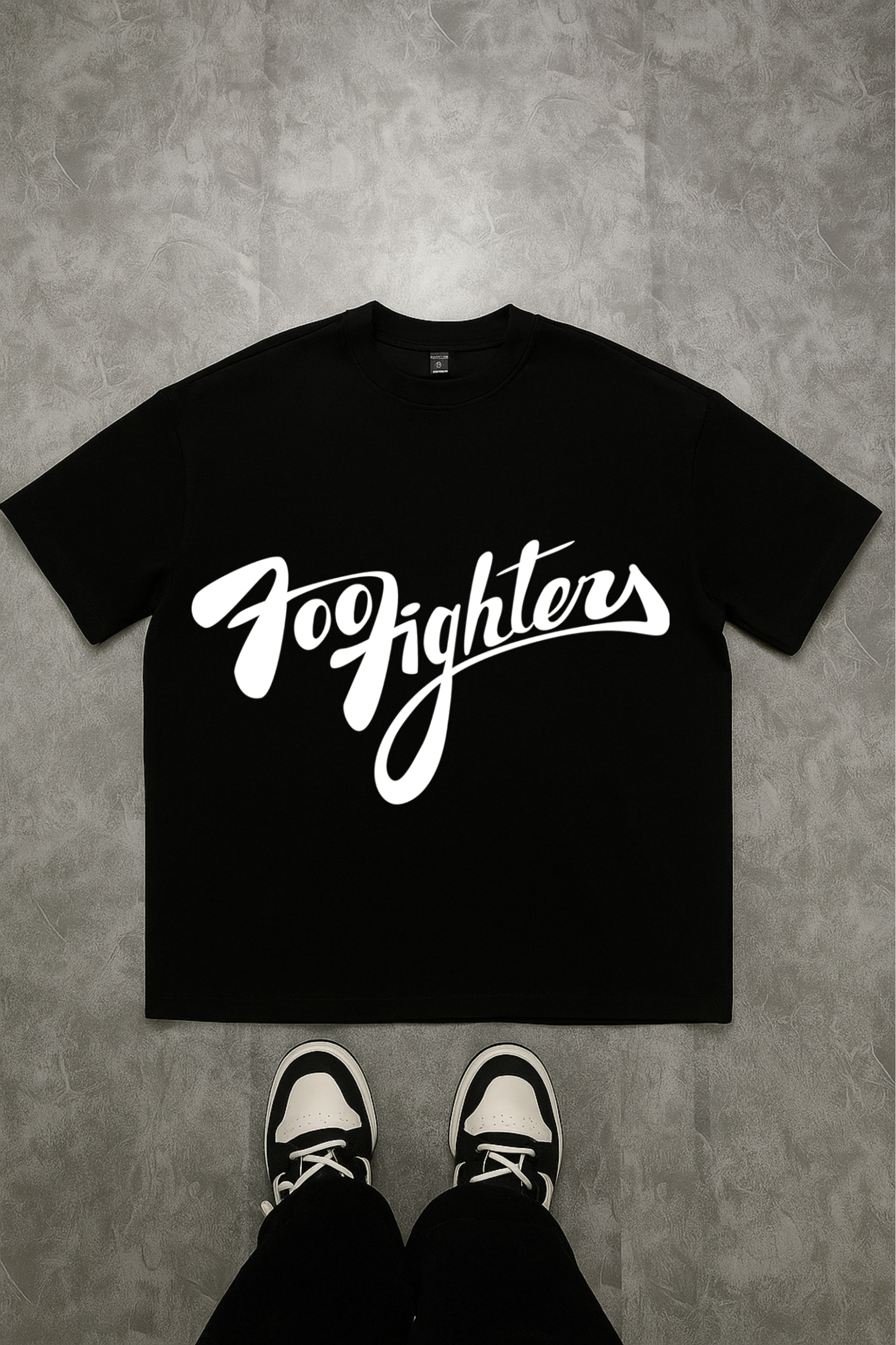 Camiseta Oversized Foo Fighters 1 EF