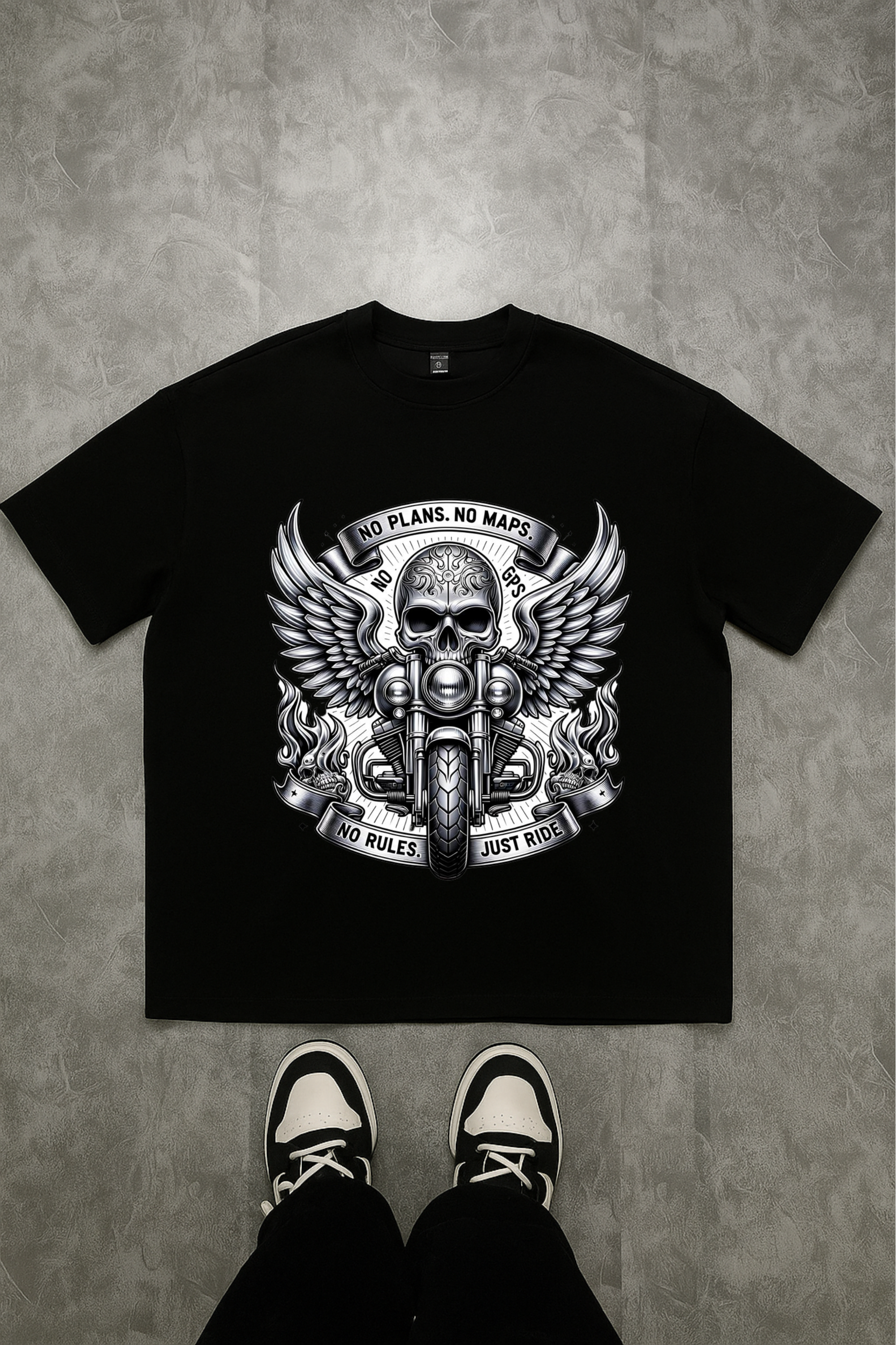 Camiseta Oversized Just ride EF