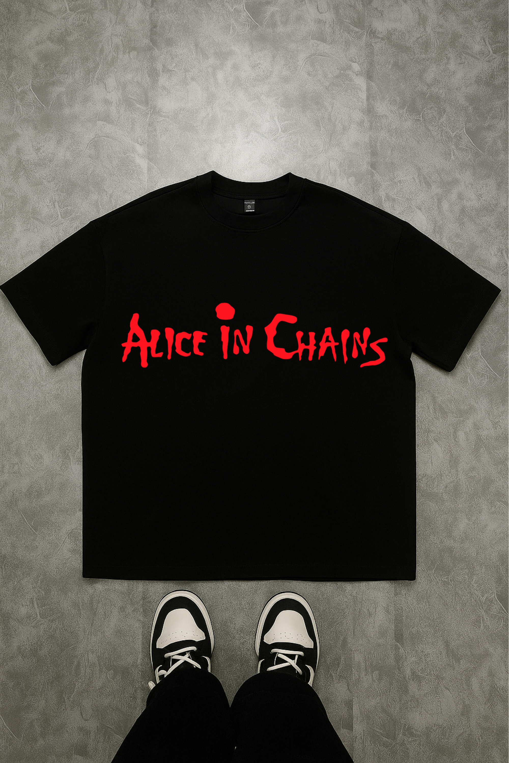 Camiseta Oversized Alice in Chains EF