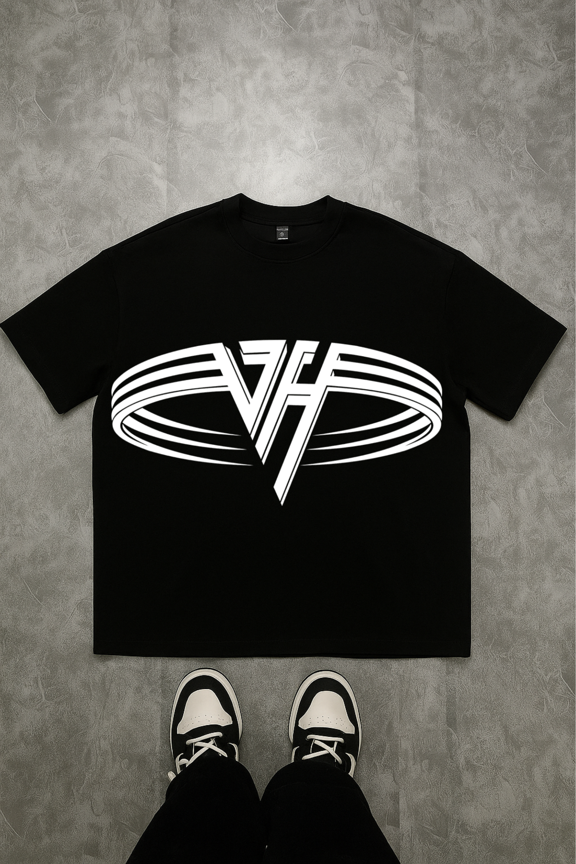 Camiseta Oversized Van Halen 1 EF