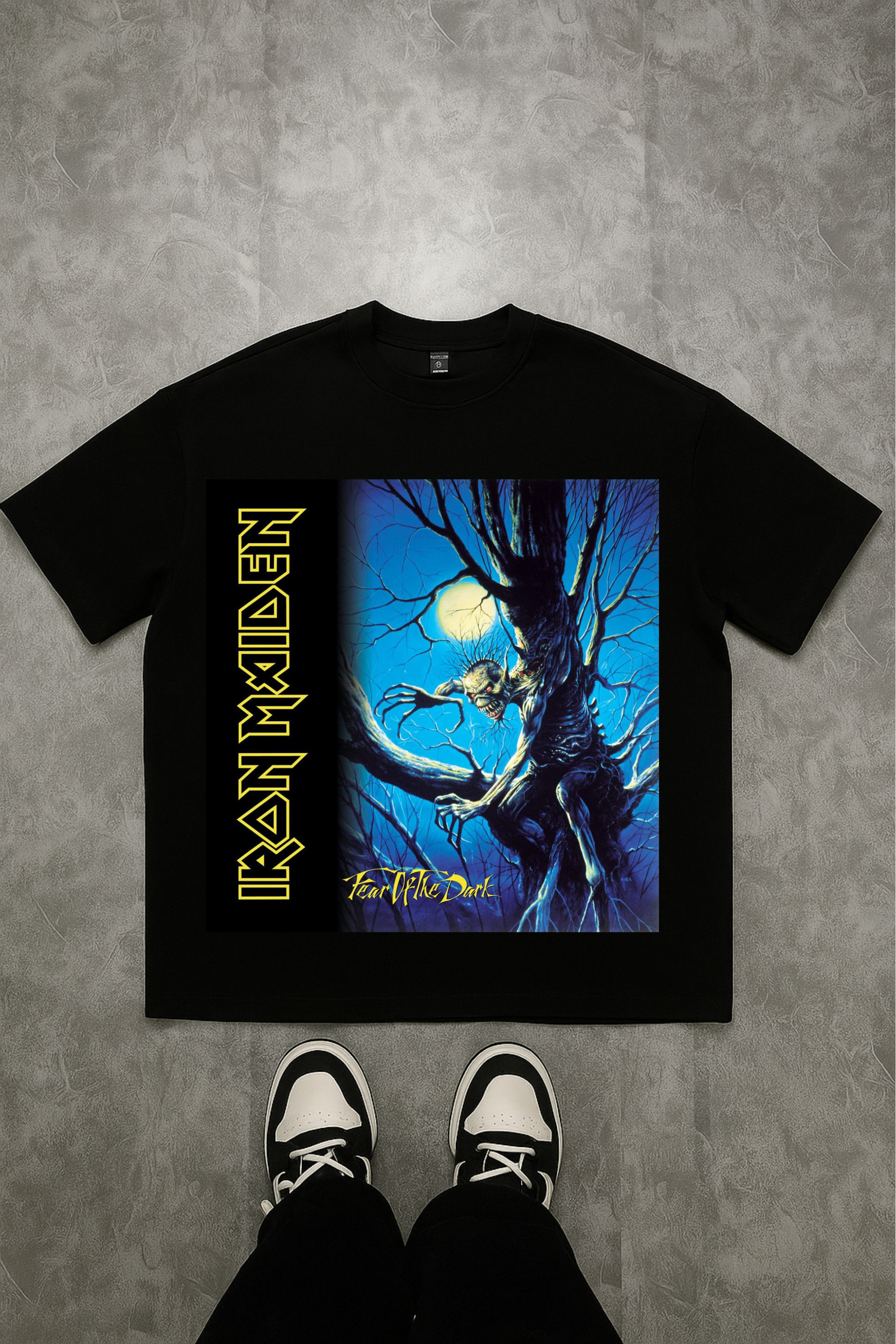 Camiseta Oversized Iron Maiden 4 EF