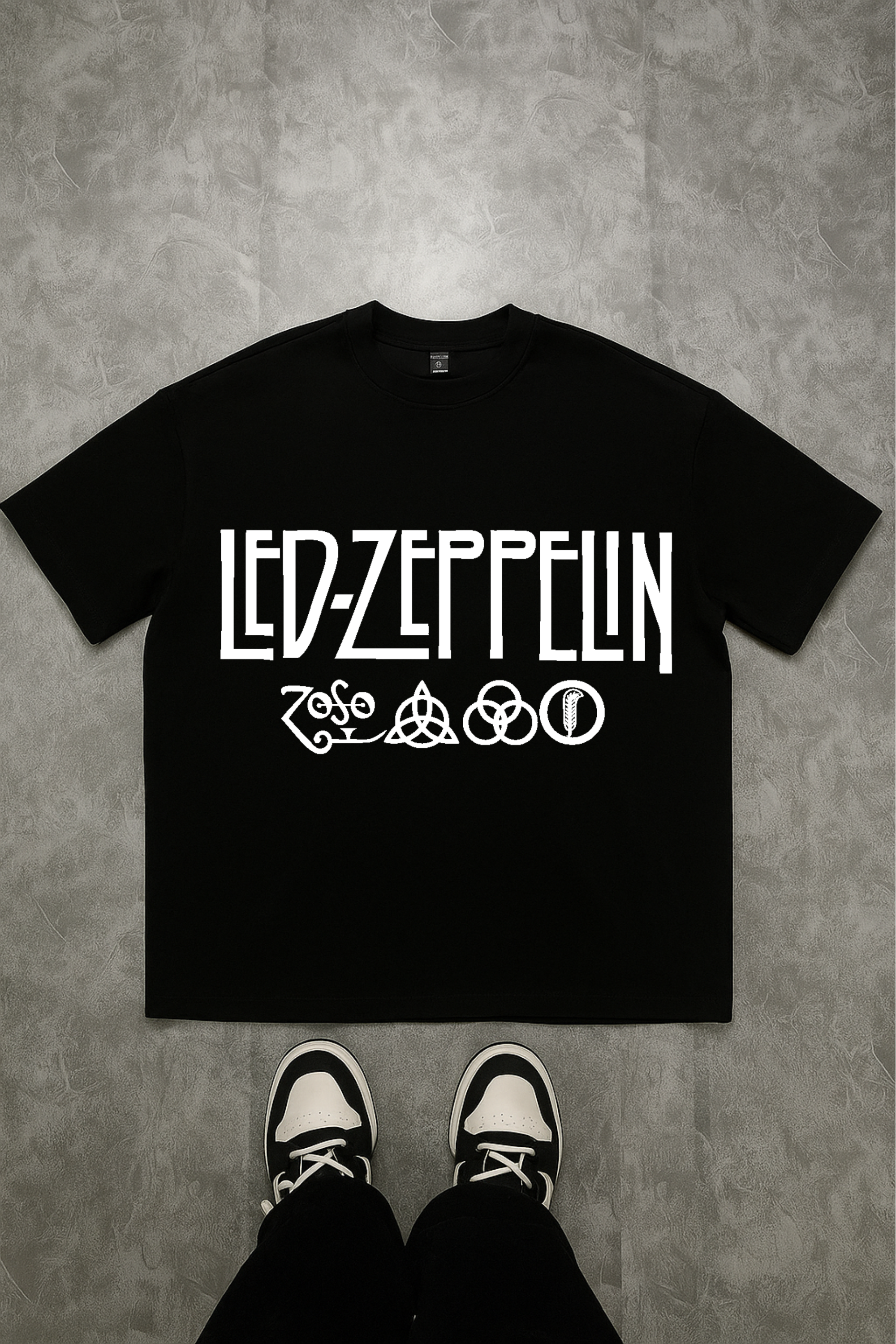 Camiseta Oversized Led Zeppelin 1 EF