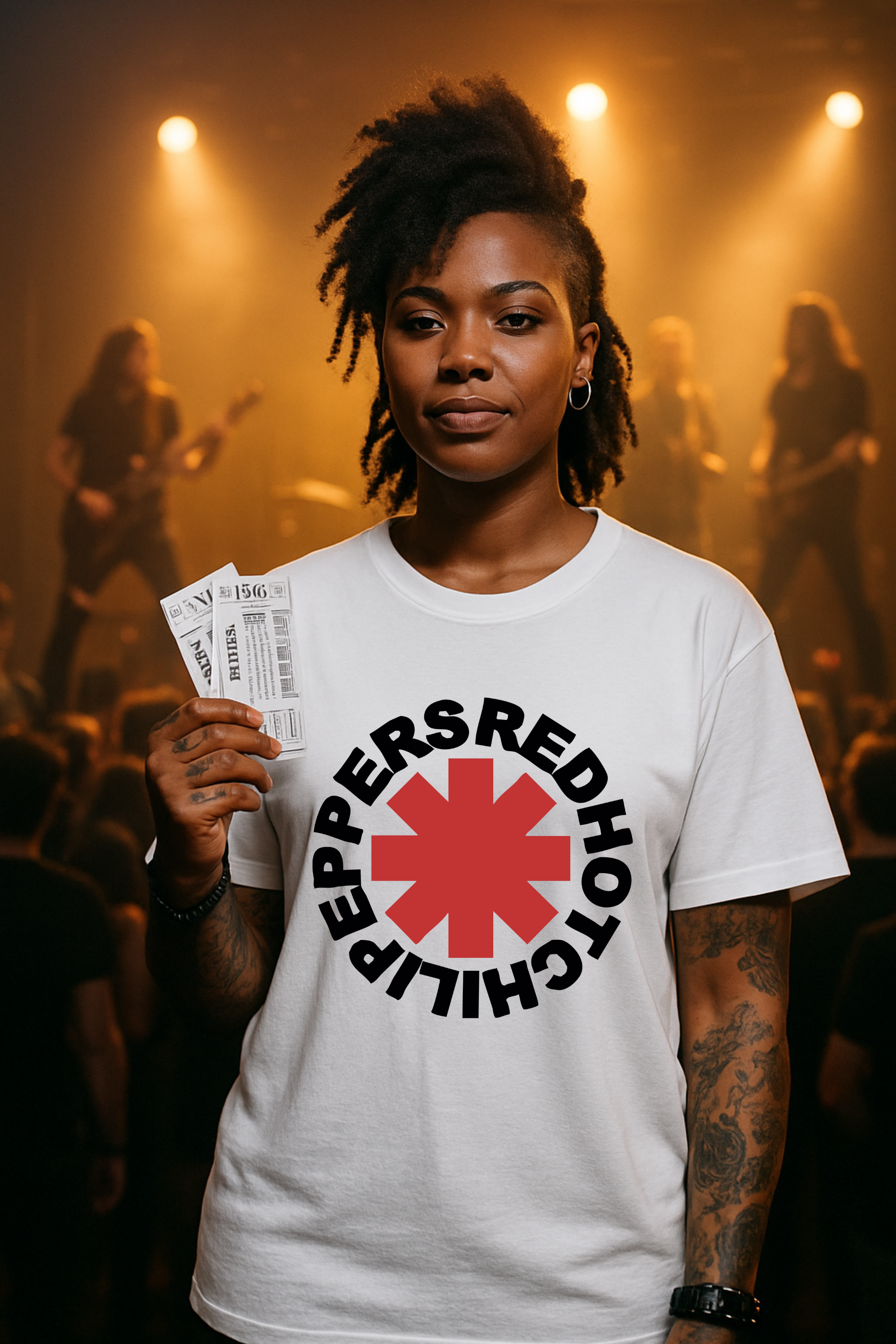 Camiseta Oversized Red Hot Chili Peppers 1 EF