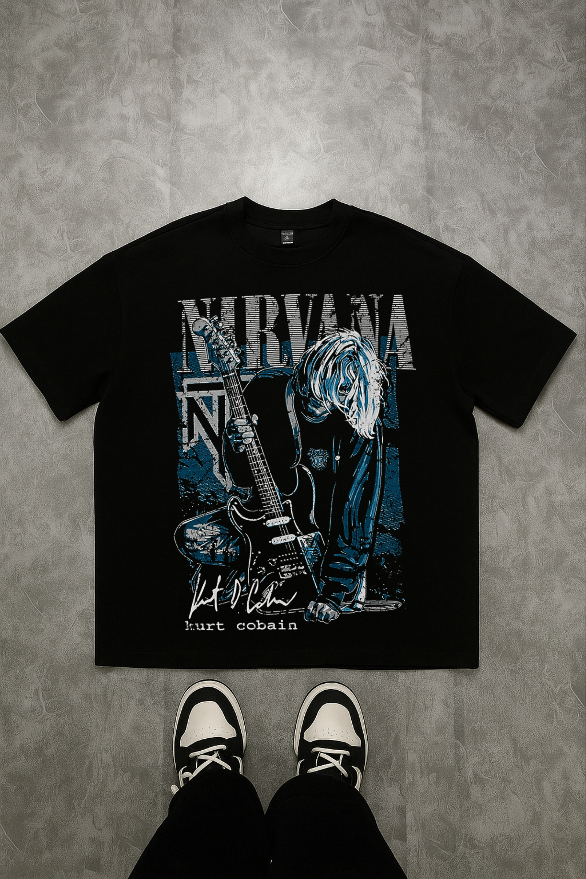 Camiseta Oversized Nirvana 4 EF