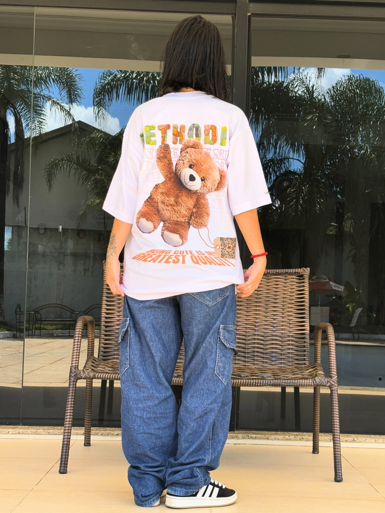 Camiseta Oversized Bear Style EFC MEIO M.O