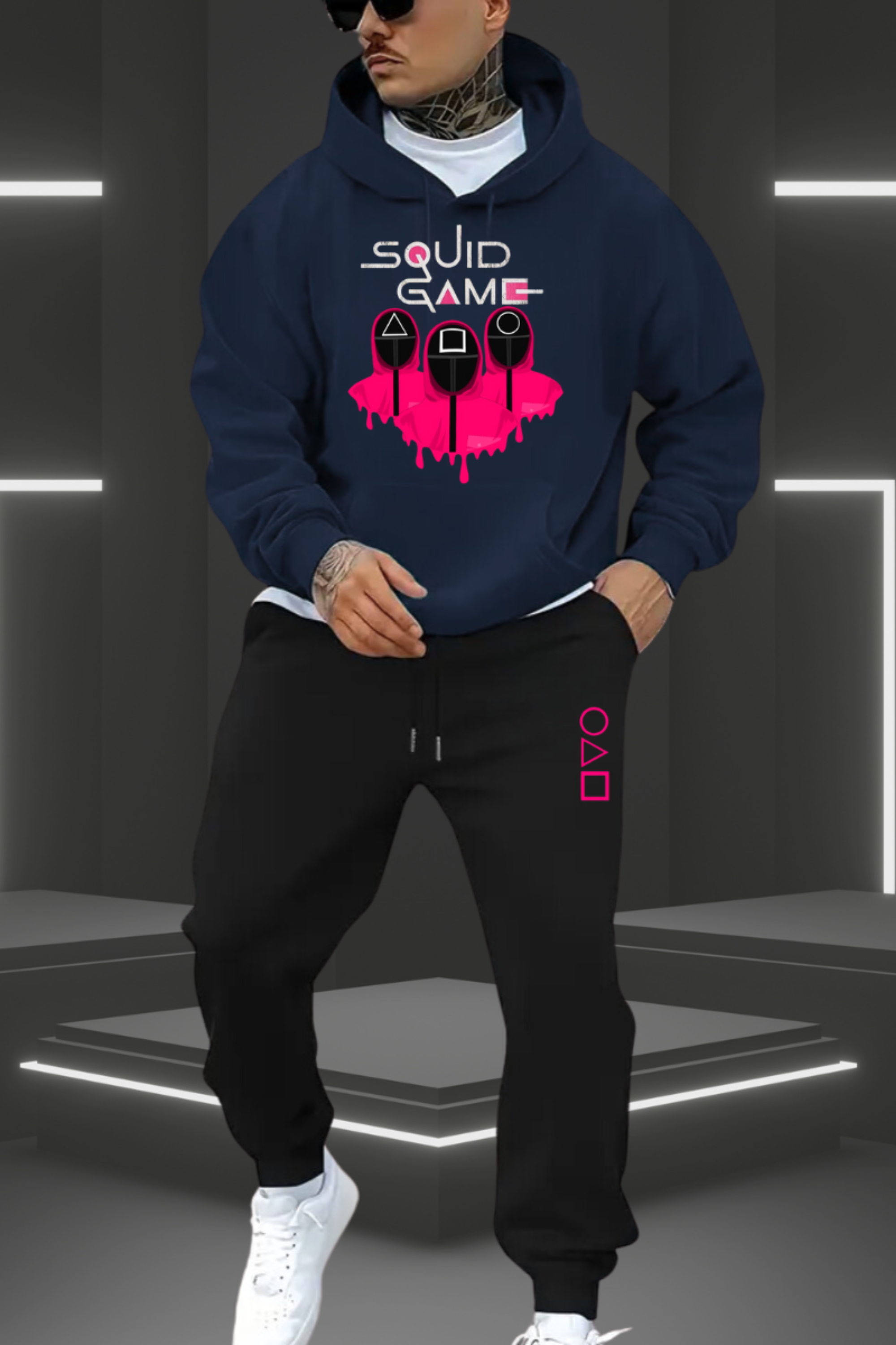 Kit Blusa e Calça de Moletom Squid Game 1