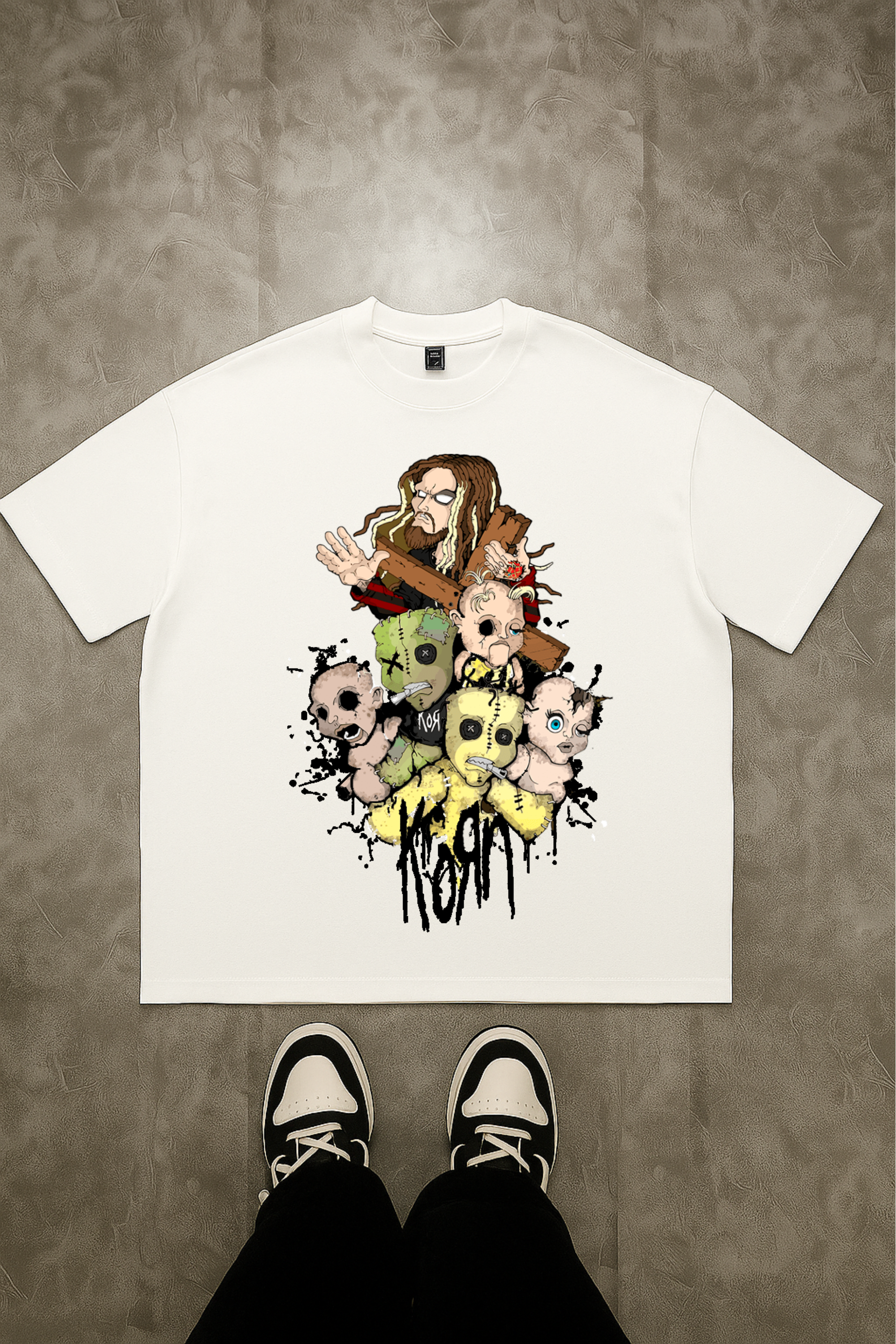 Camiseta Oversized Korn 2 EF