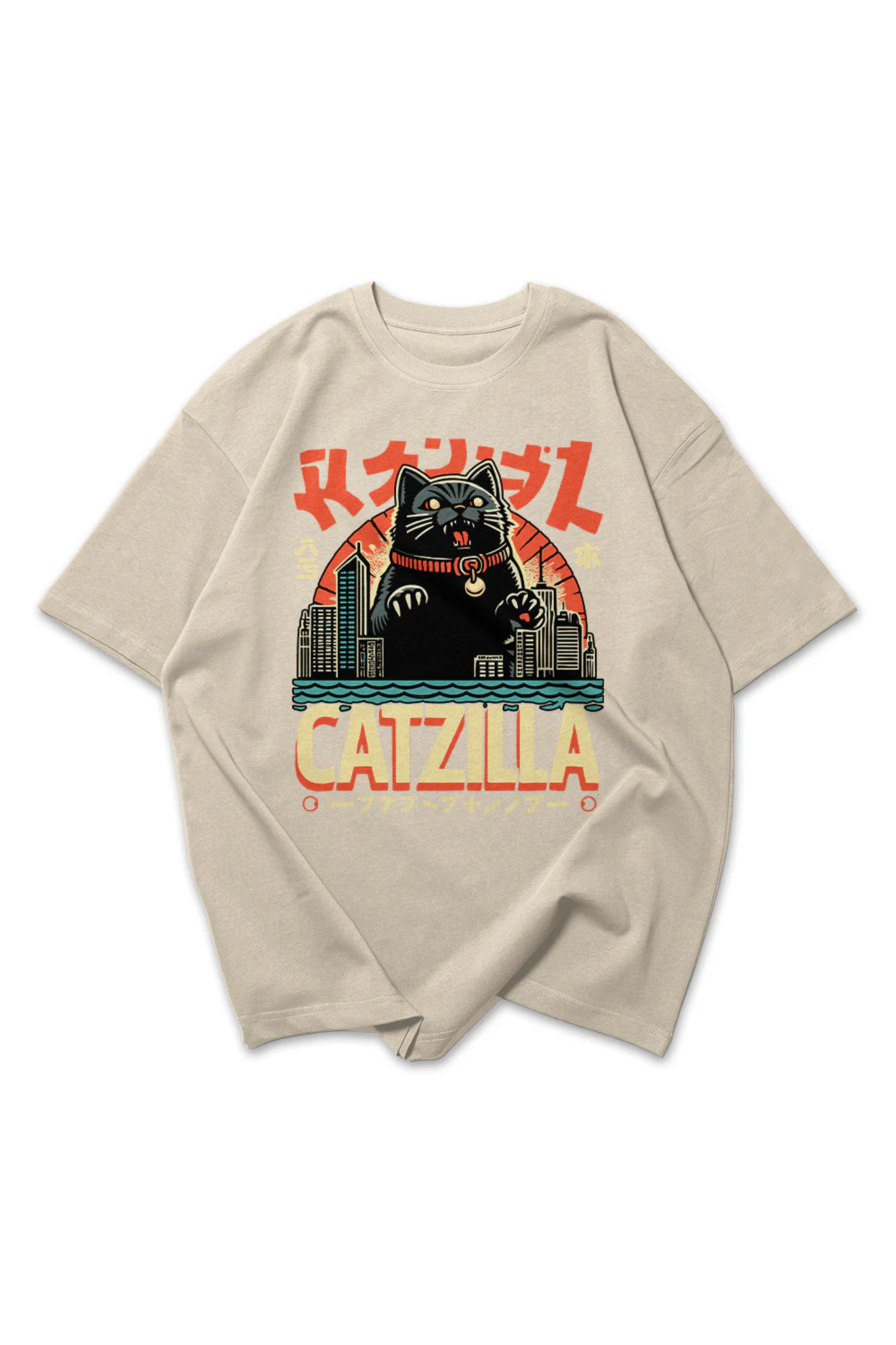 Camiseta Oversized Catzilla EF
