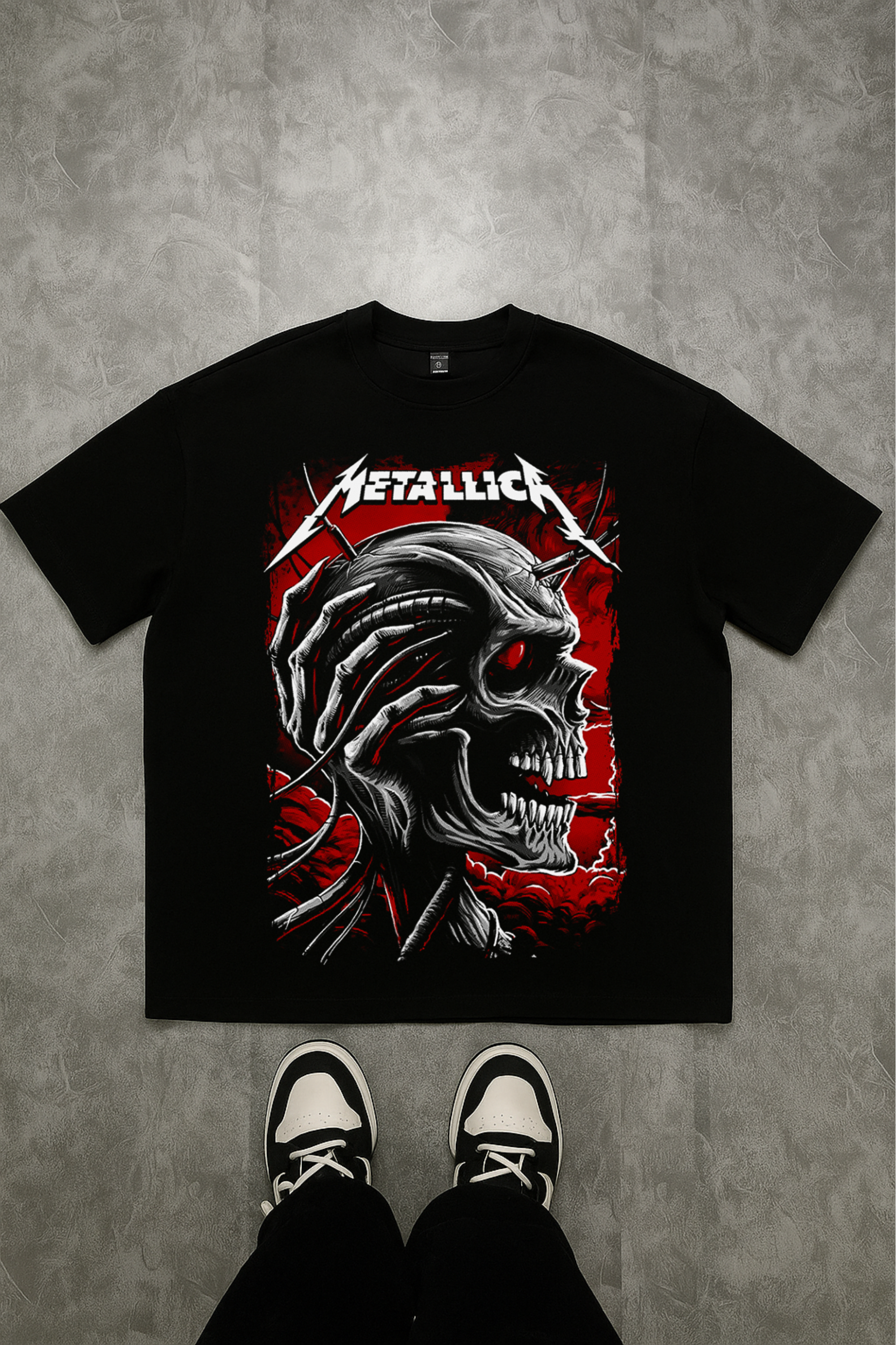 Camiseta Oversized Metallica 2 EF