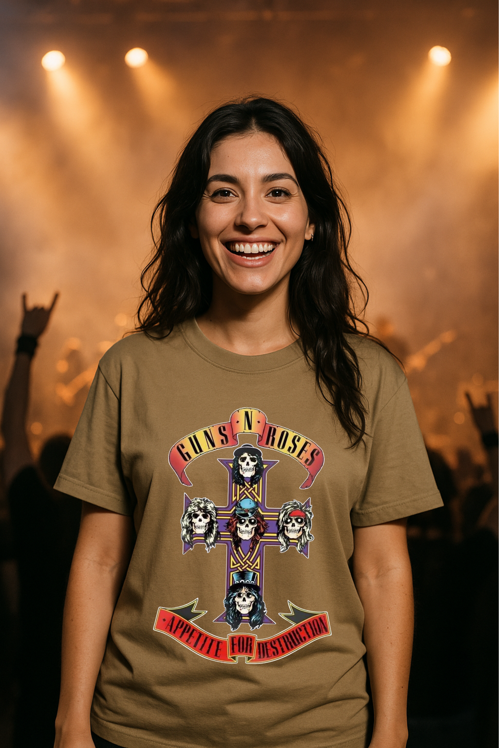 Camiseta Oversized Guns N Roses 5 EF