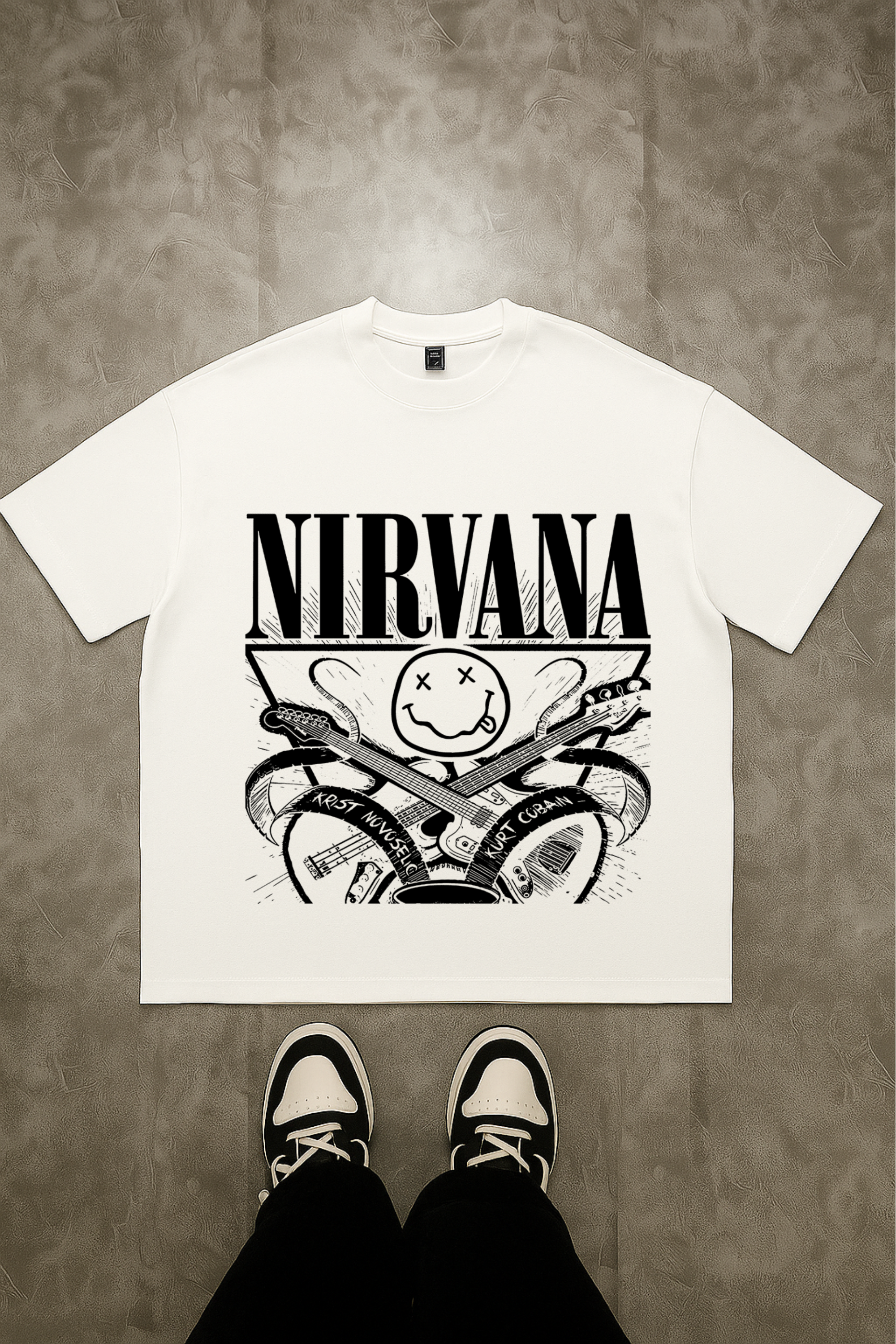 Camiseta Oversized Nirvana 1 EF