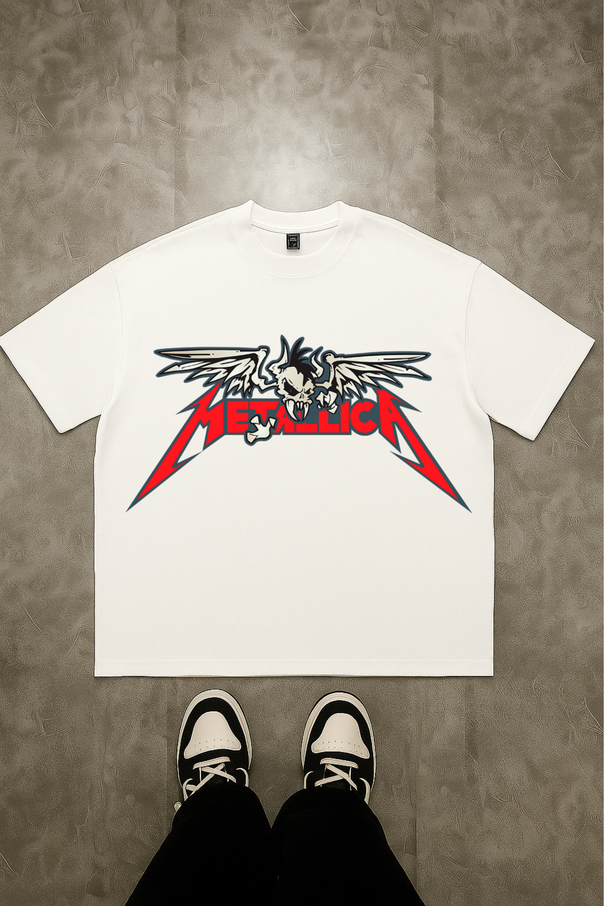 Camiseta Oversized Metallica 3 EF