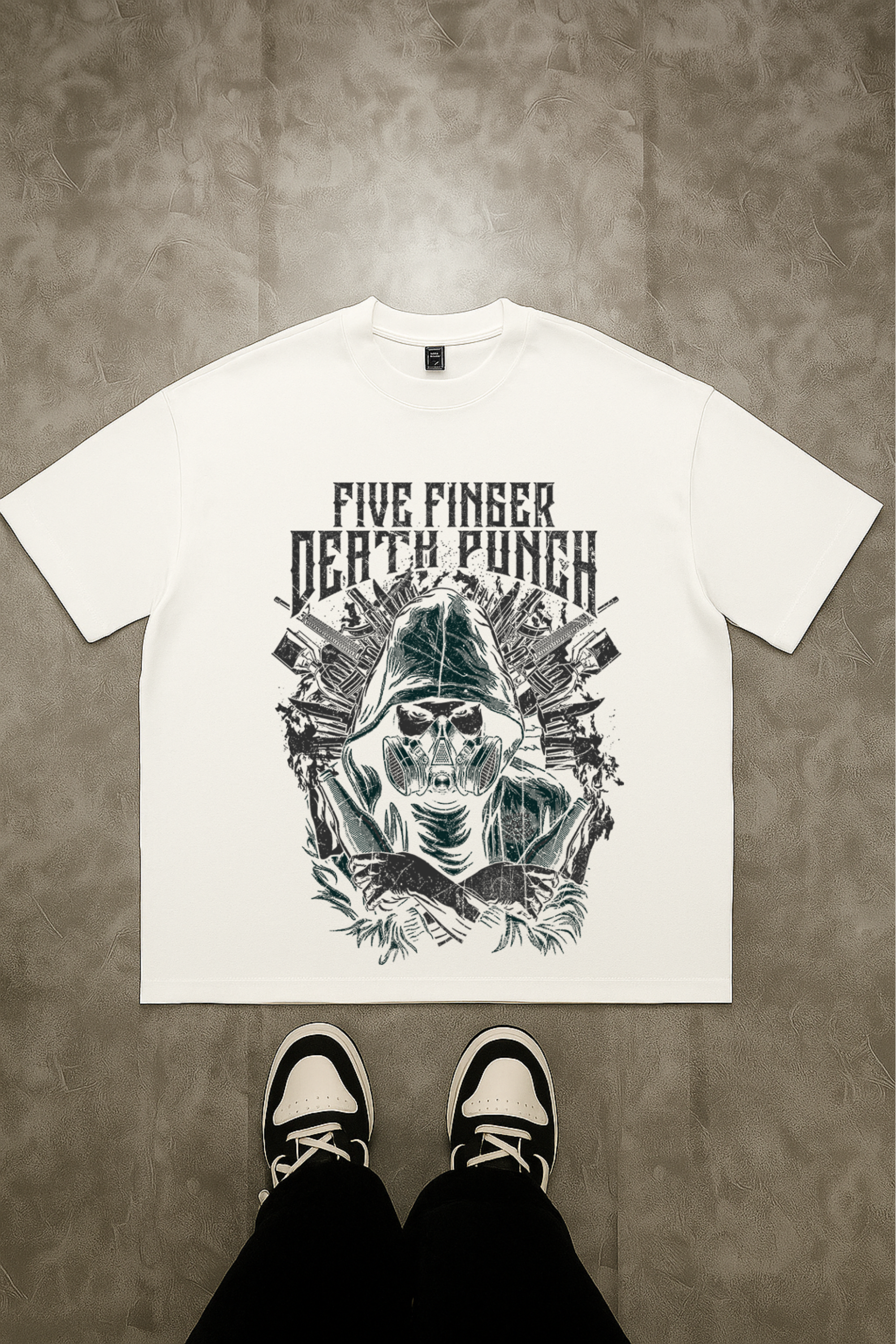 Camiseta Oversized Five Finger Death Punch 3