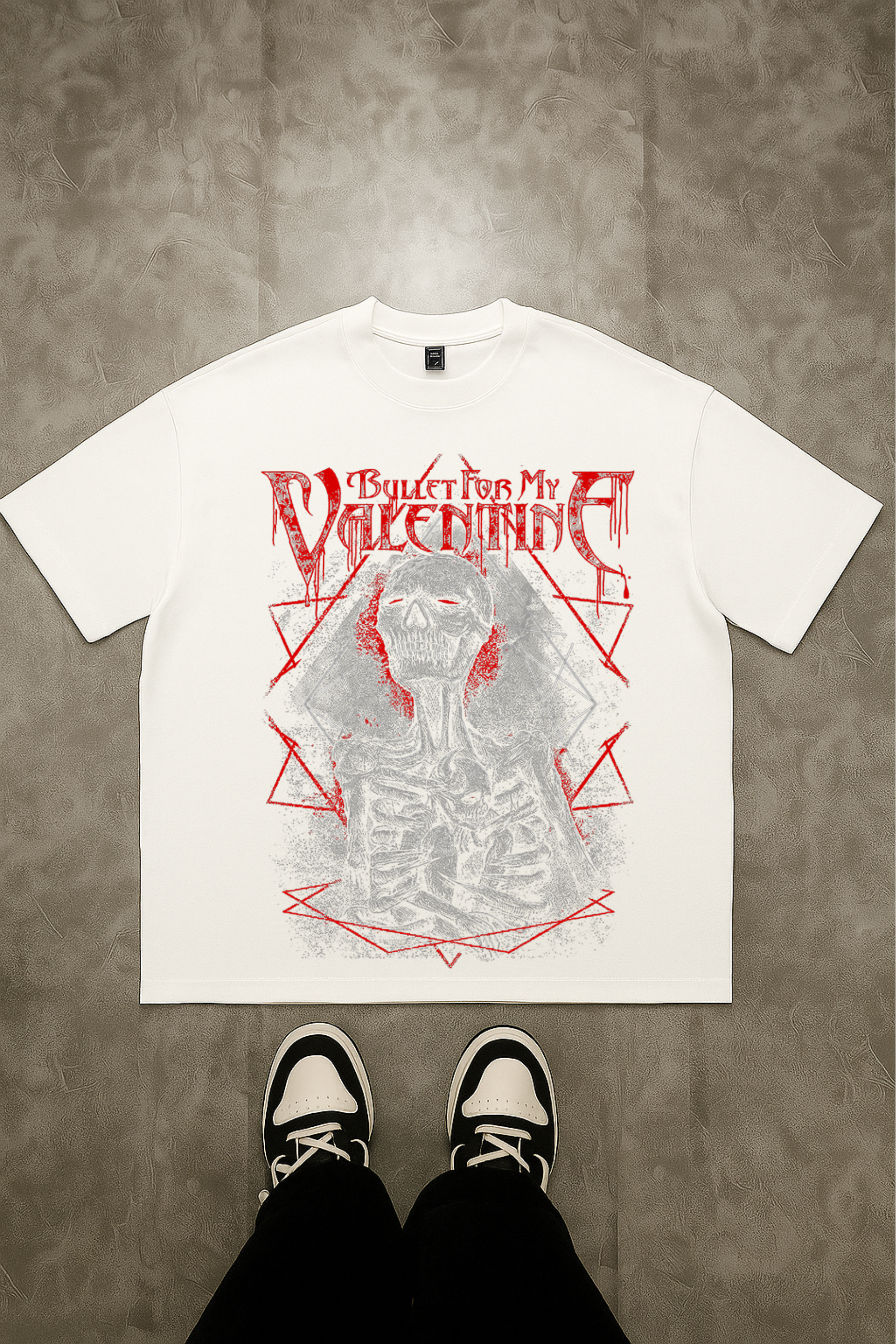Camiseta Oversized Bullet For My Valentine 1 EF