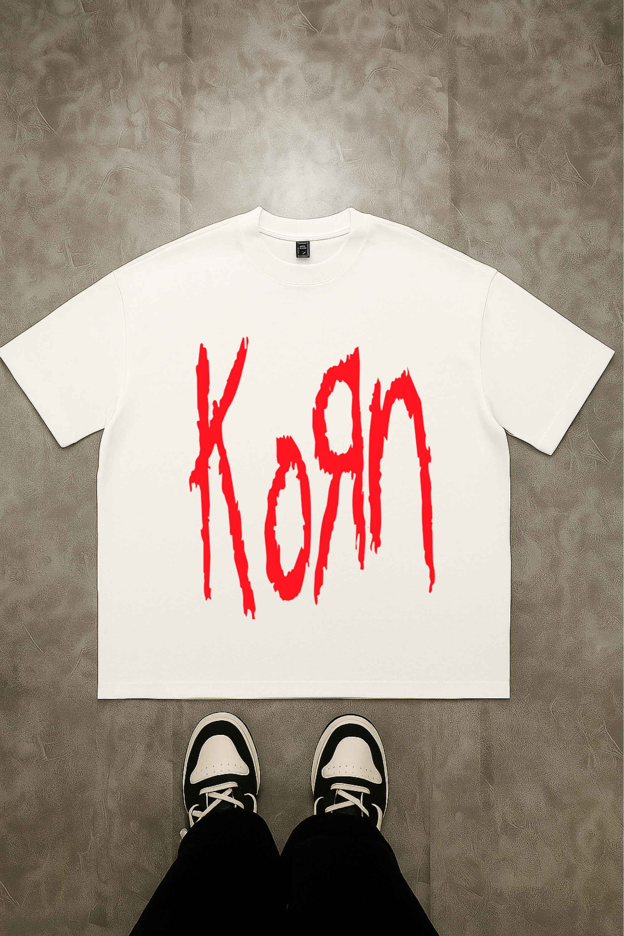 Camiseta Oversized Korn 1 EF