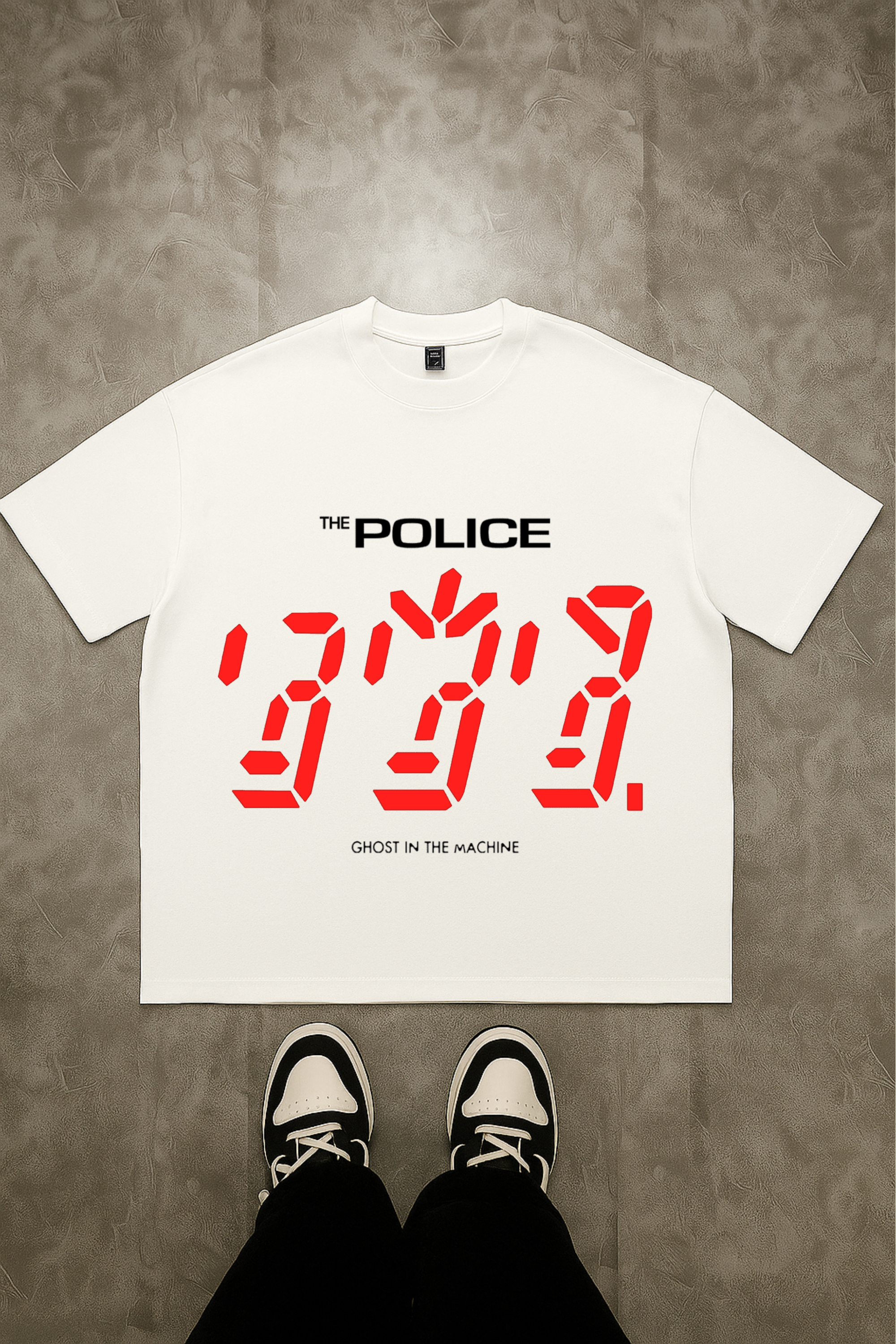 Camiseta Oversized The Police 1 EF