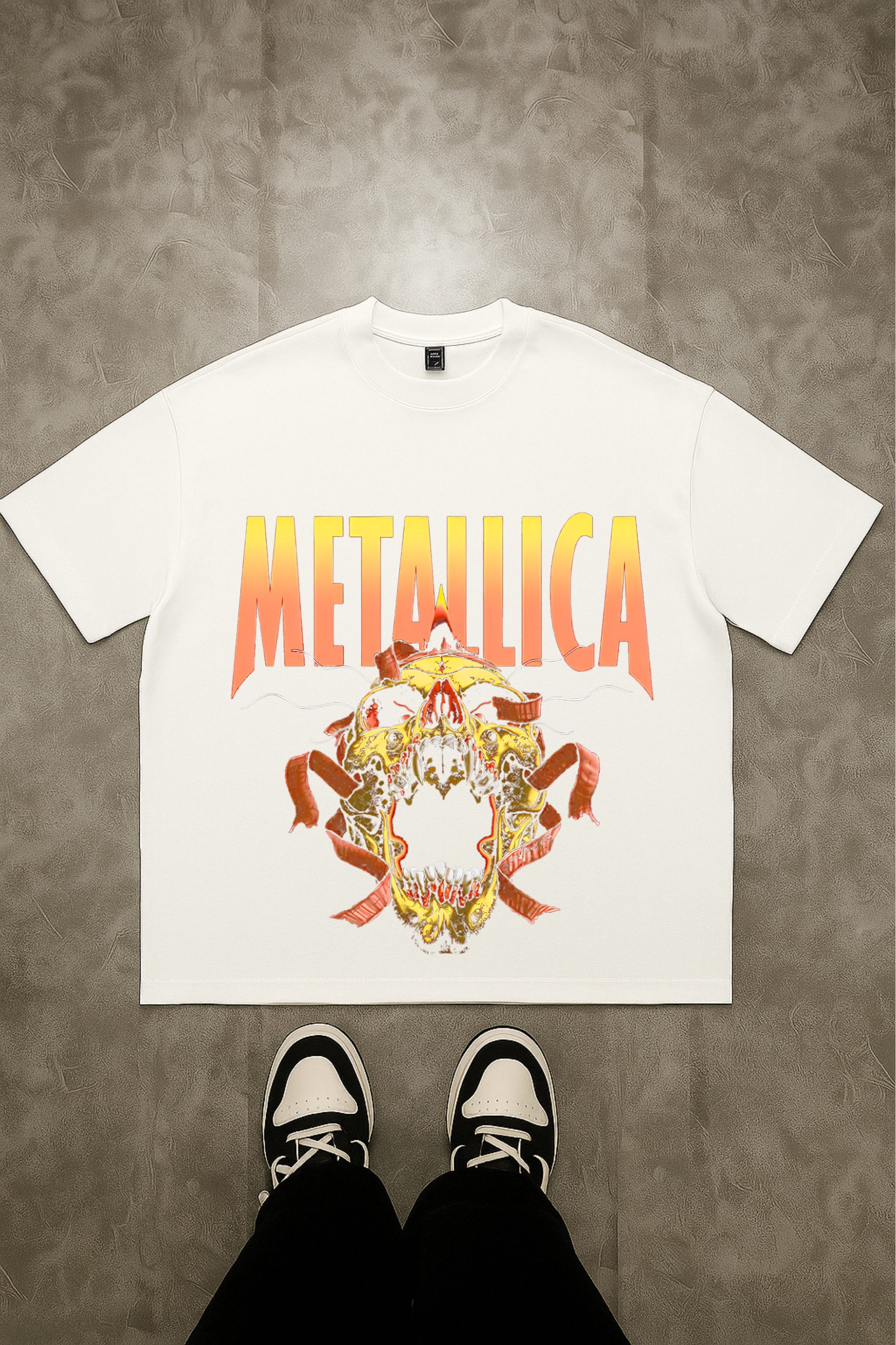 Camiseta Oversized Metallica 1 EF