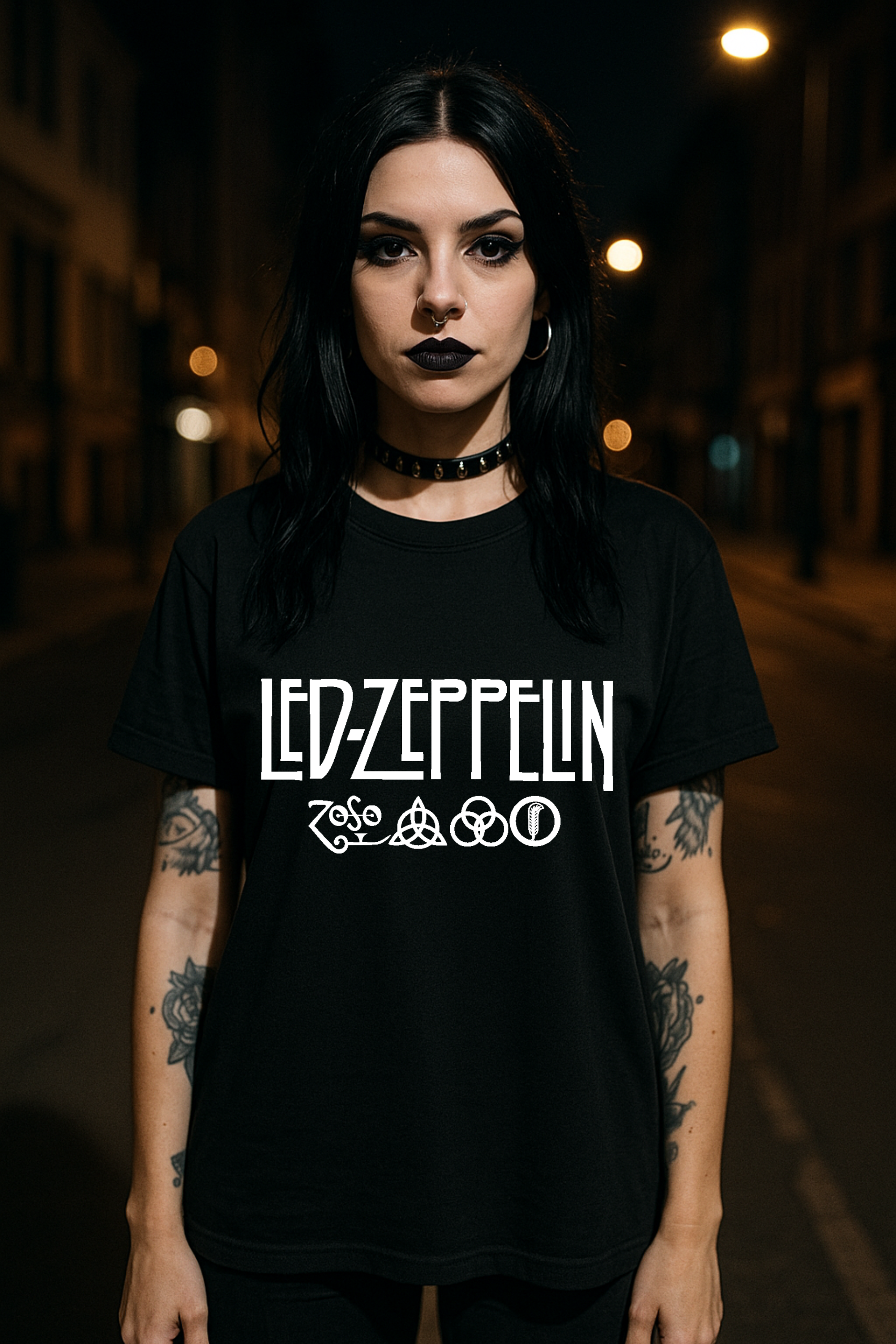 Camiseta Oversized Led Zeppelin 1 EF