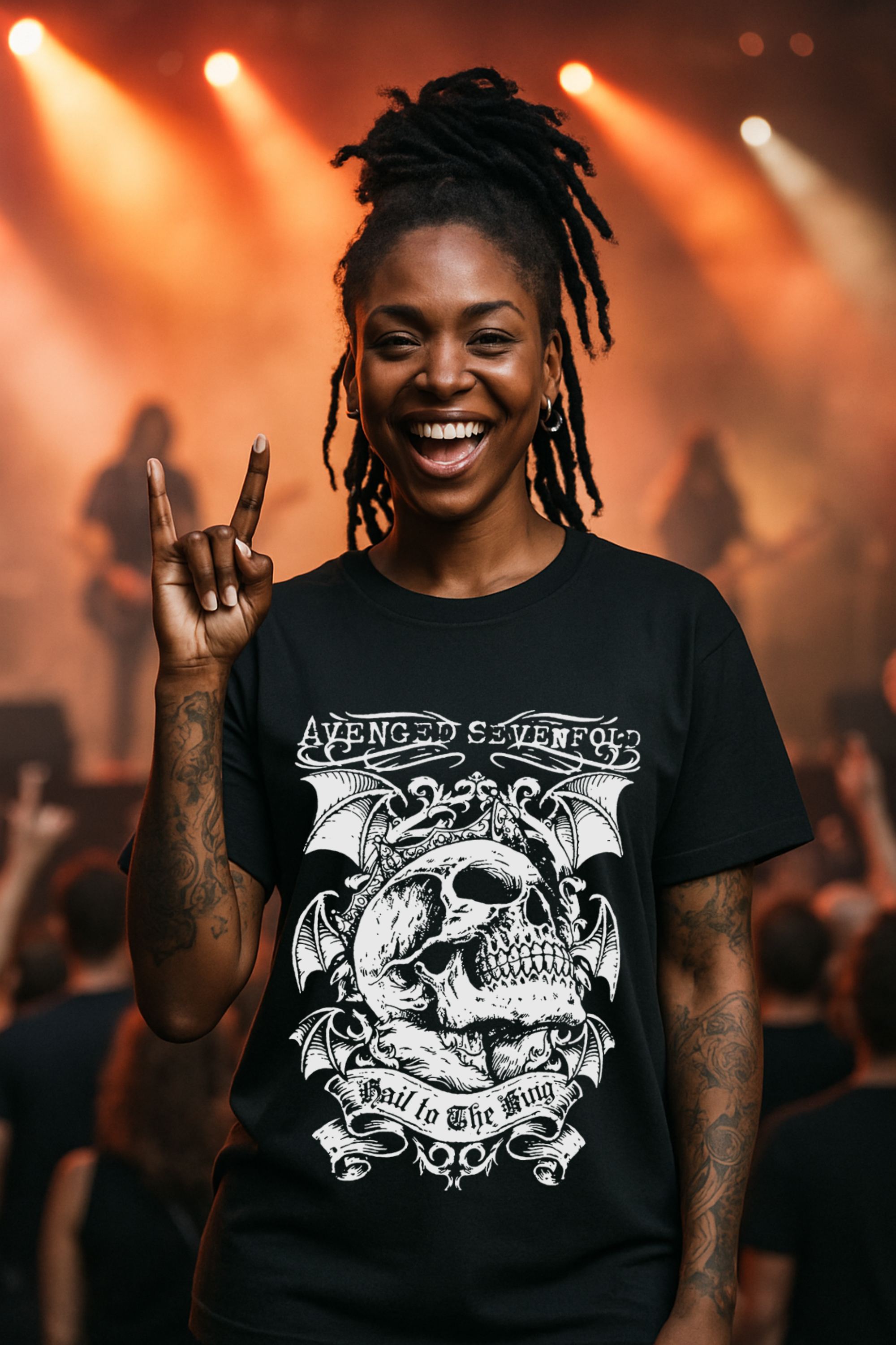 Camiseta Oversized Avenged Sevenfold 1 EF