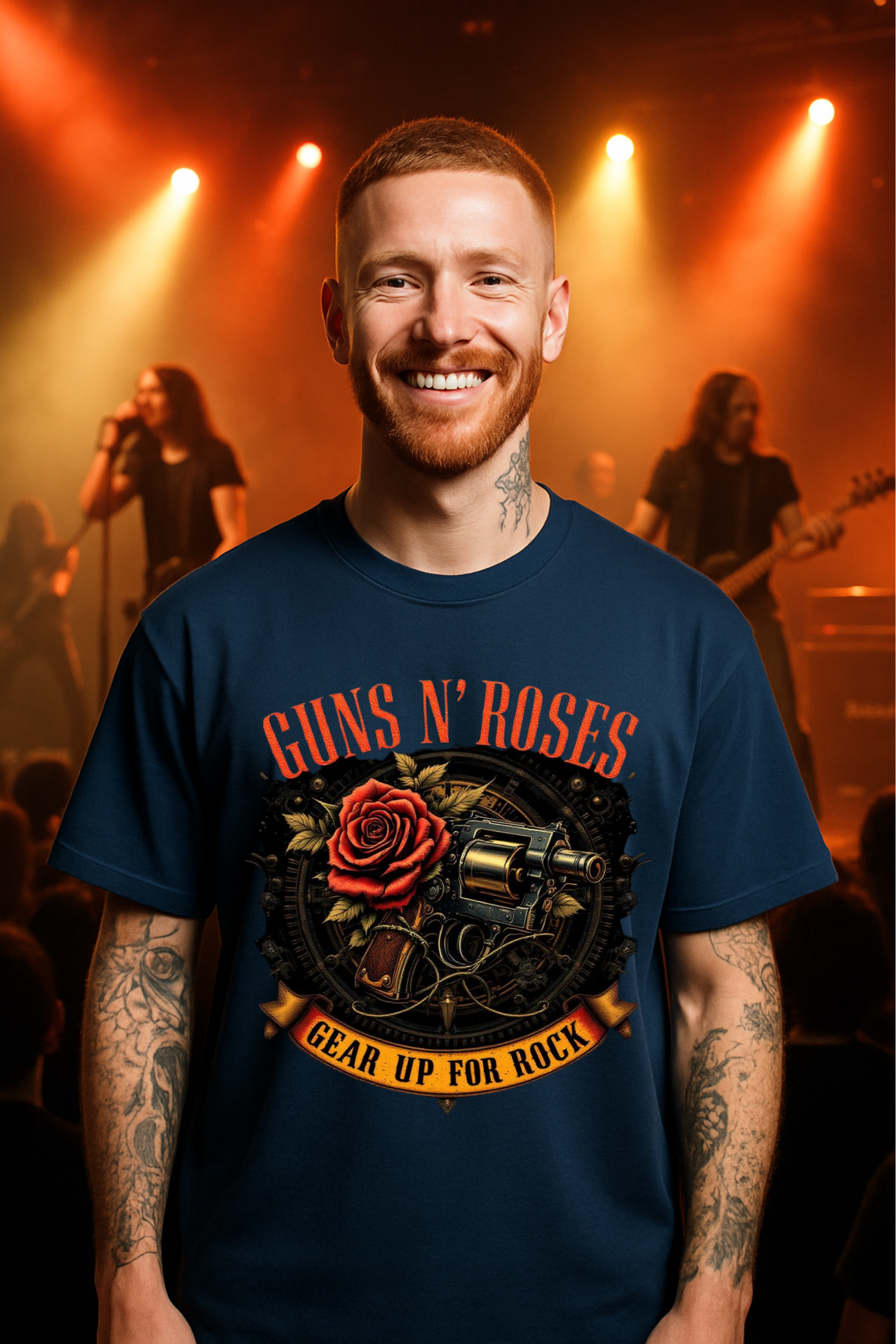 Camiseta Oversized Guns N Roses 8 EF