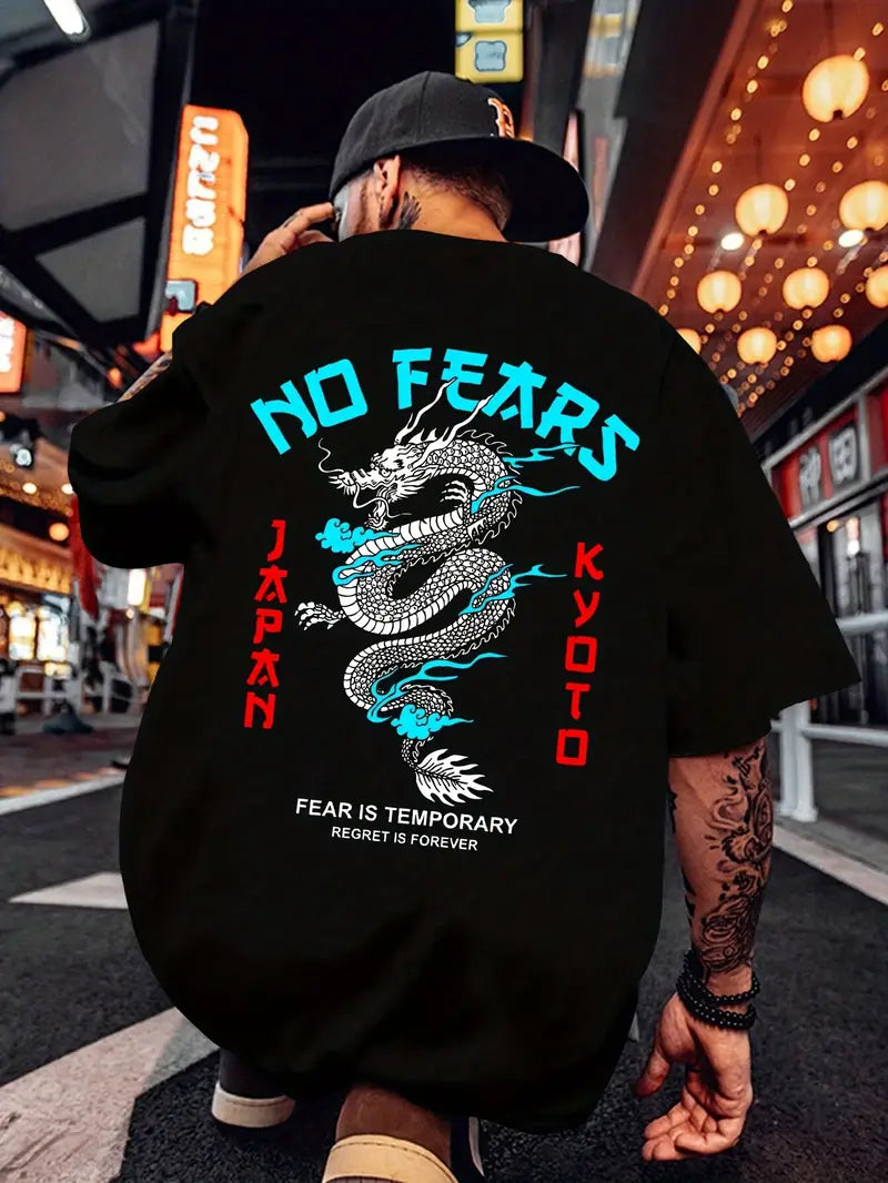 Camiseta Oversized No Fears EC