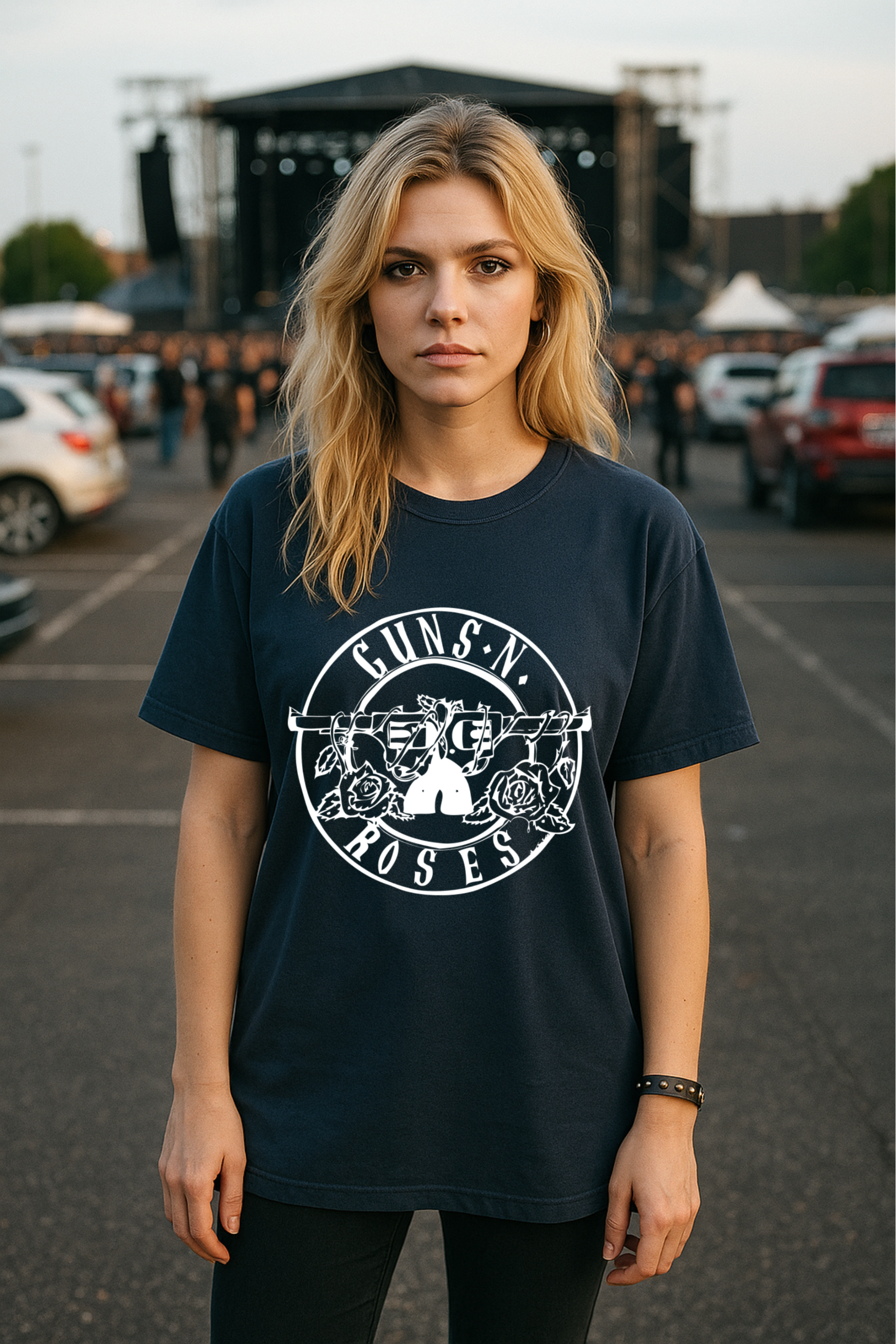 Camiseta Oversized Guns N Roses 4 EF