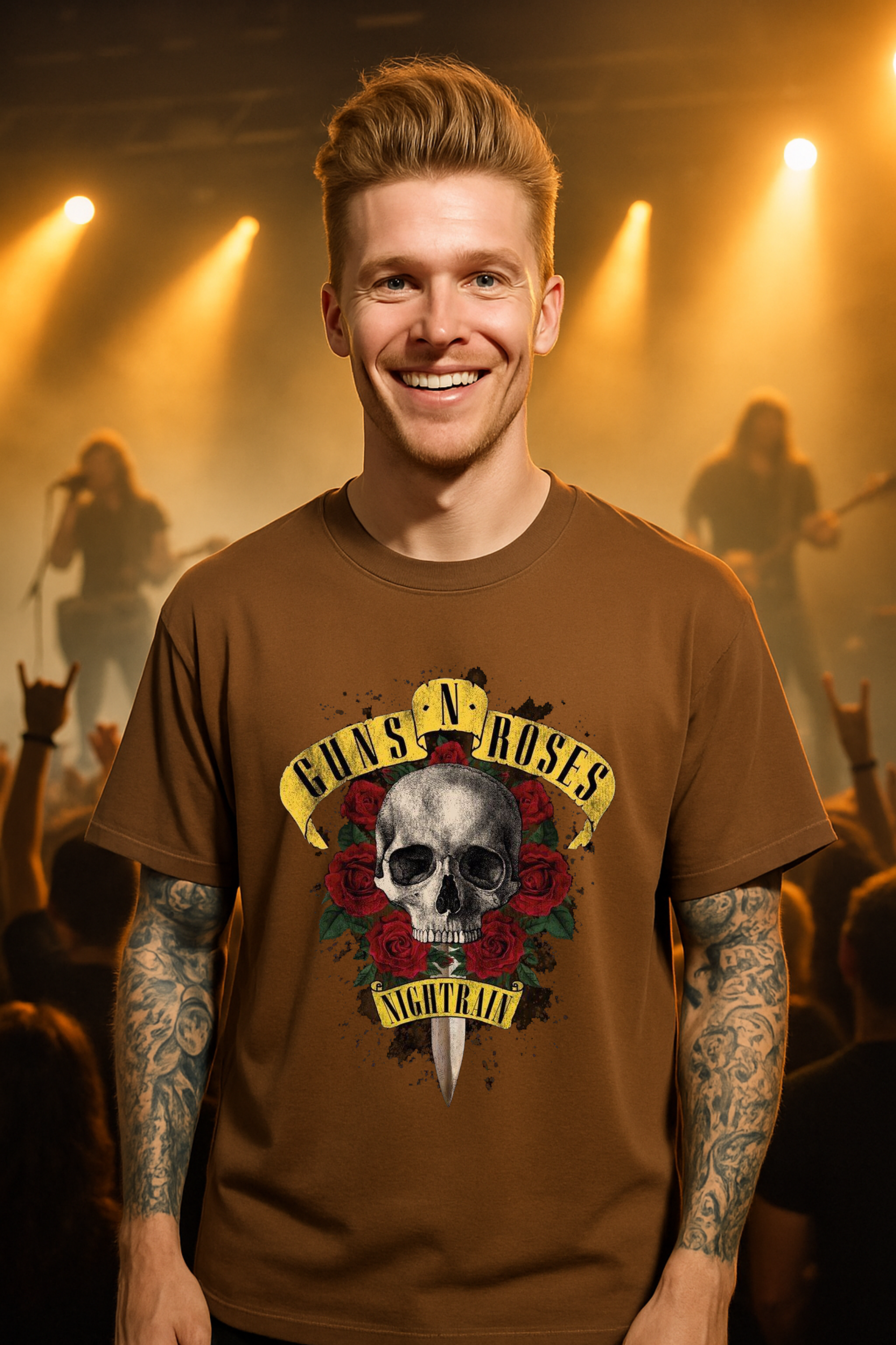 Camiseta Oversized Guns N Roses 6 EF