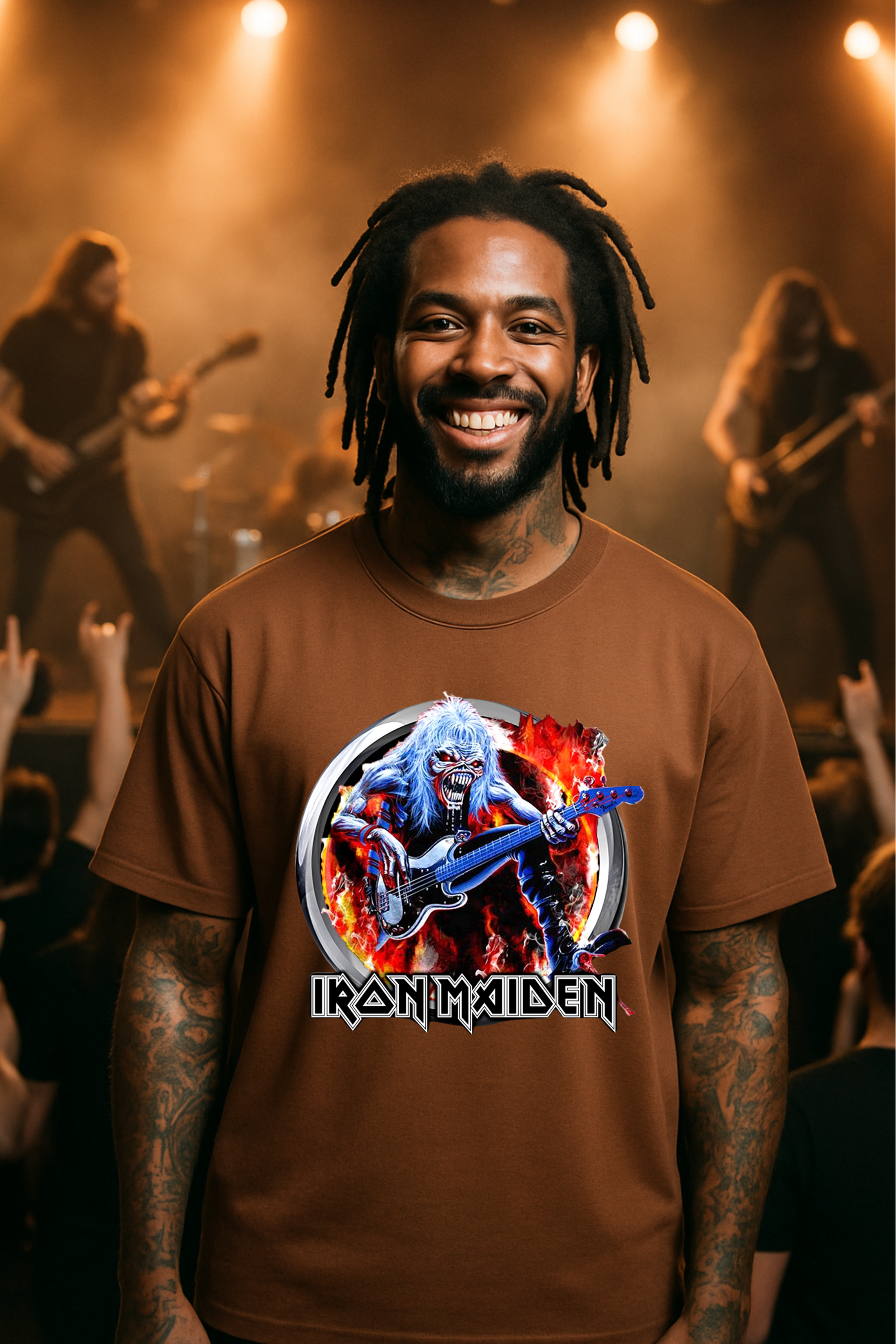 Camiseta Oversized Iron Maiden 3 EF