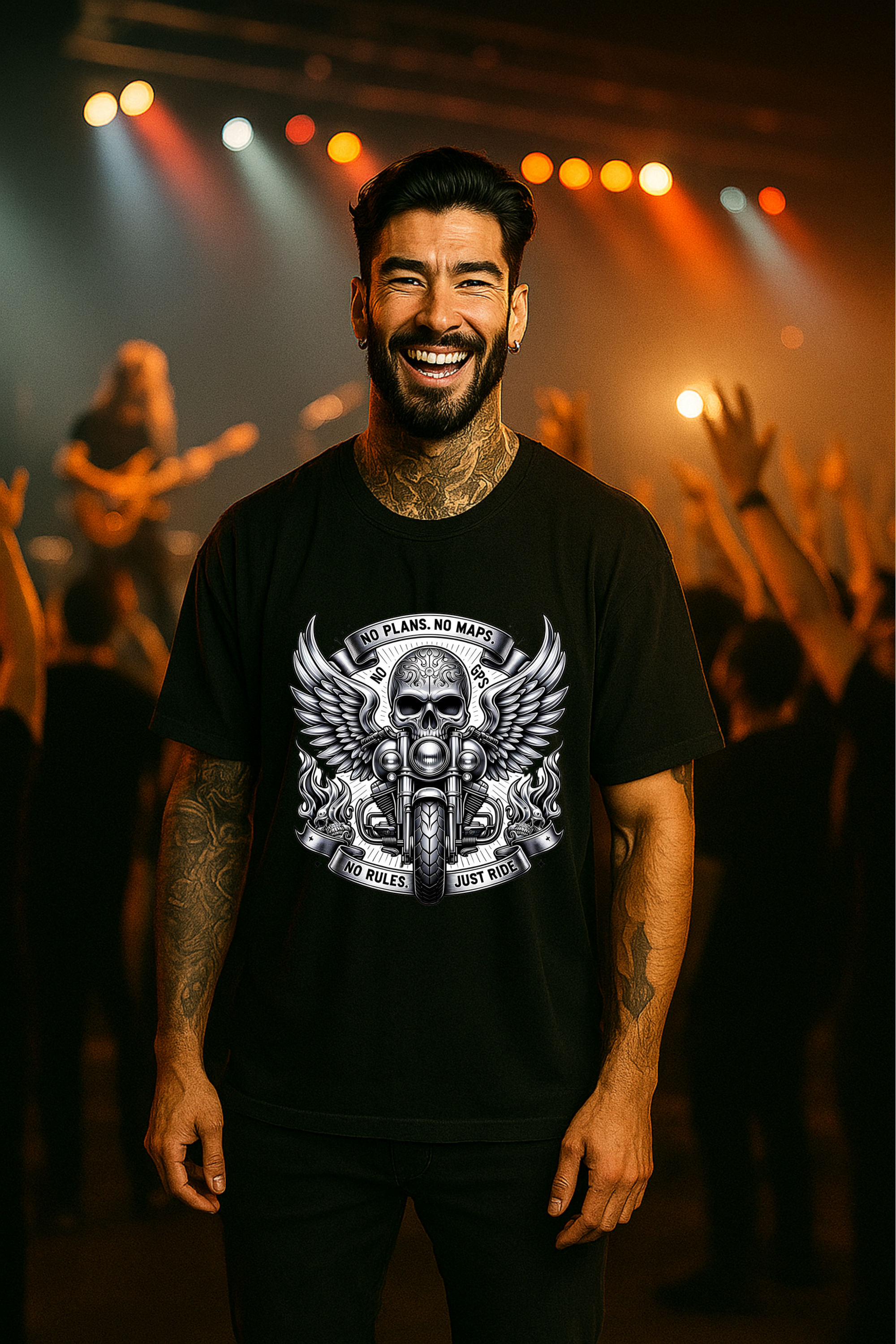 Camiseta Oversized Just ride EF