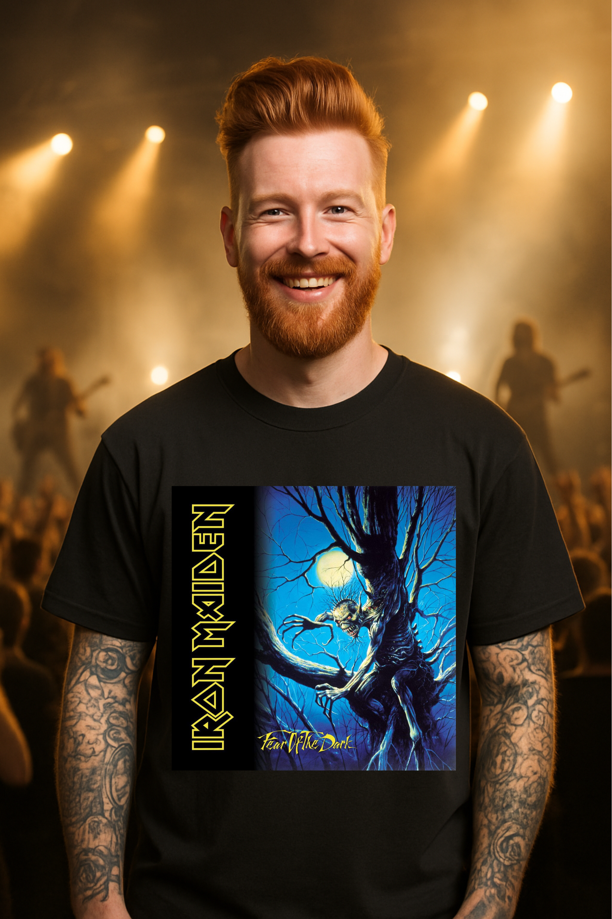 Camiseta Oversized Iron Maiden 4 EF