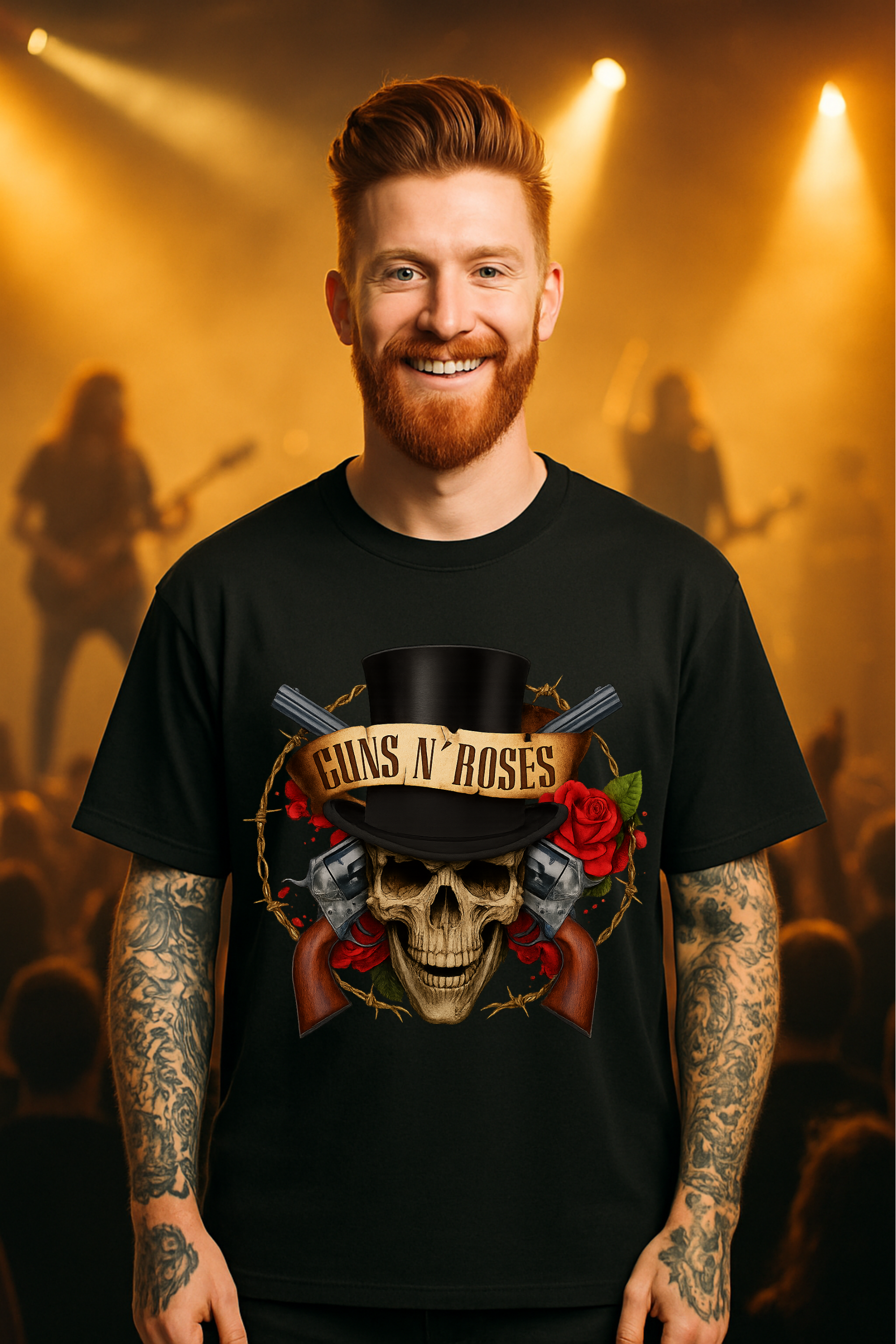 Camiseta Oversized Guns N Roses 7 EF