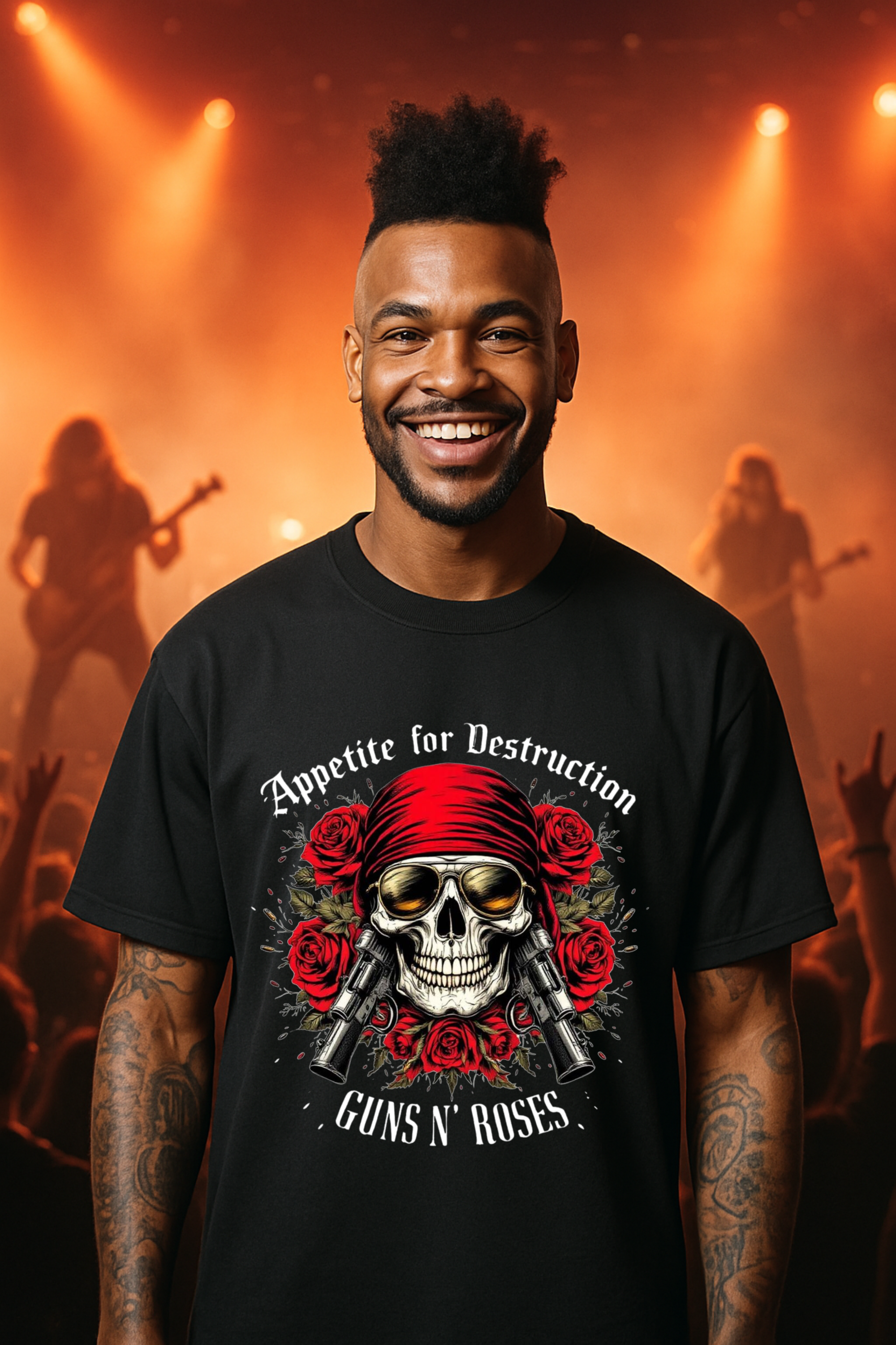 Camiseta Oversized Guns N Roses 3 EF