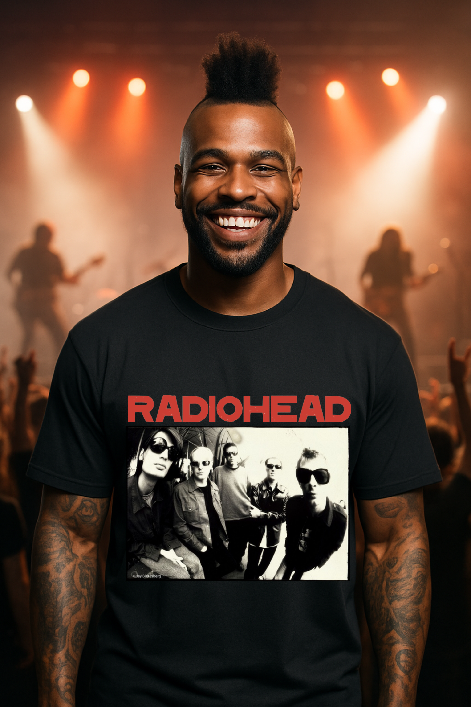 Camiseta Oversized Radiohead 1 EF