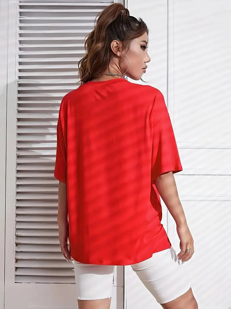 Camiseta Oversized Los Angeles EF