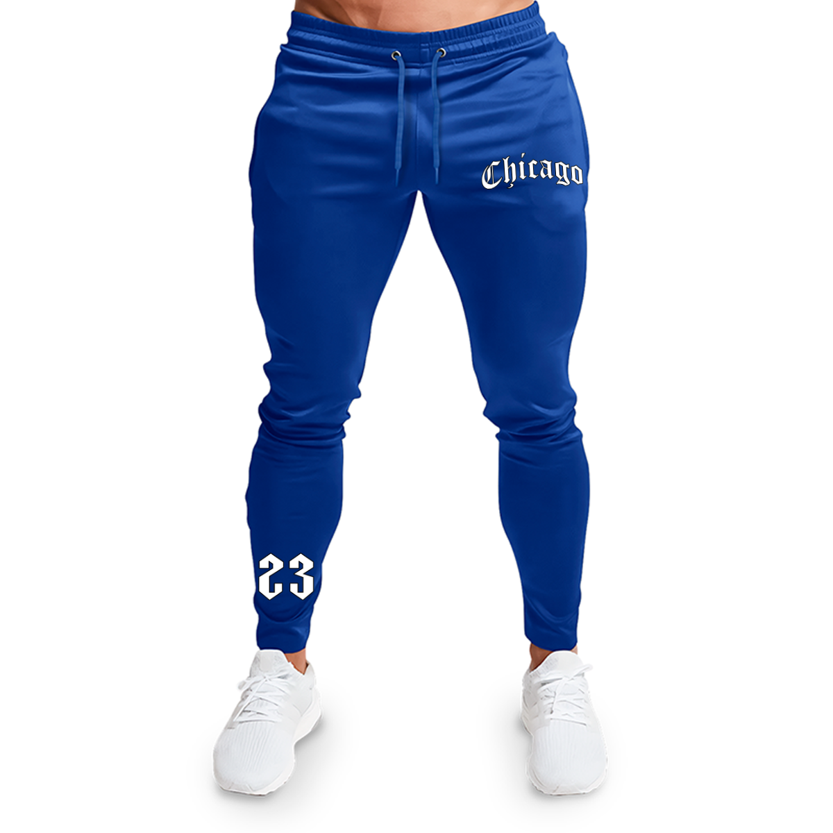 Calça Moletom Chicago 23 Bolso e Canela