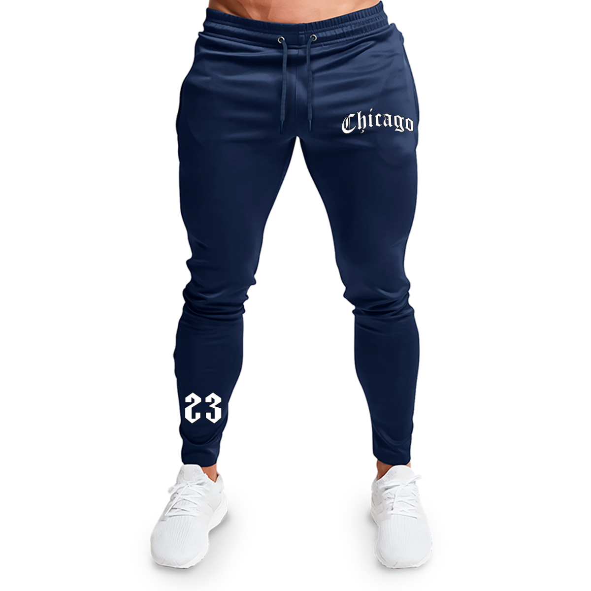 Calça Moletom Chicago 23 Bolso e Canela