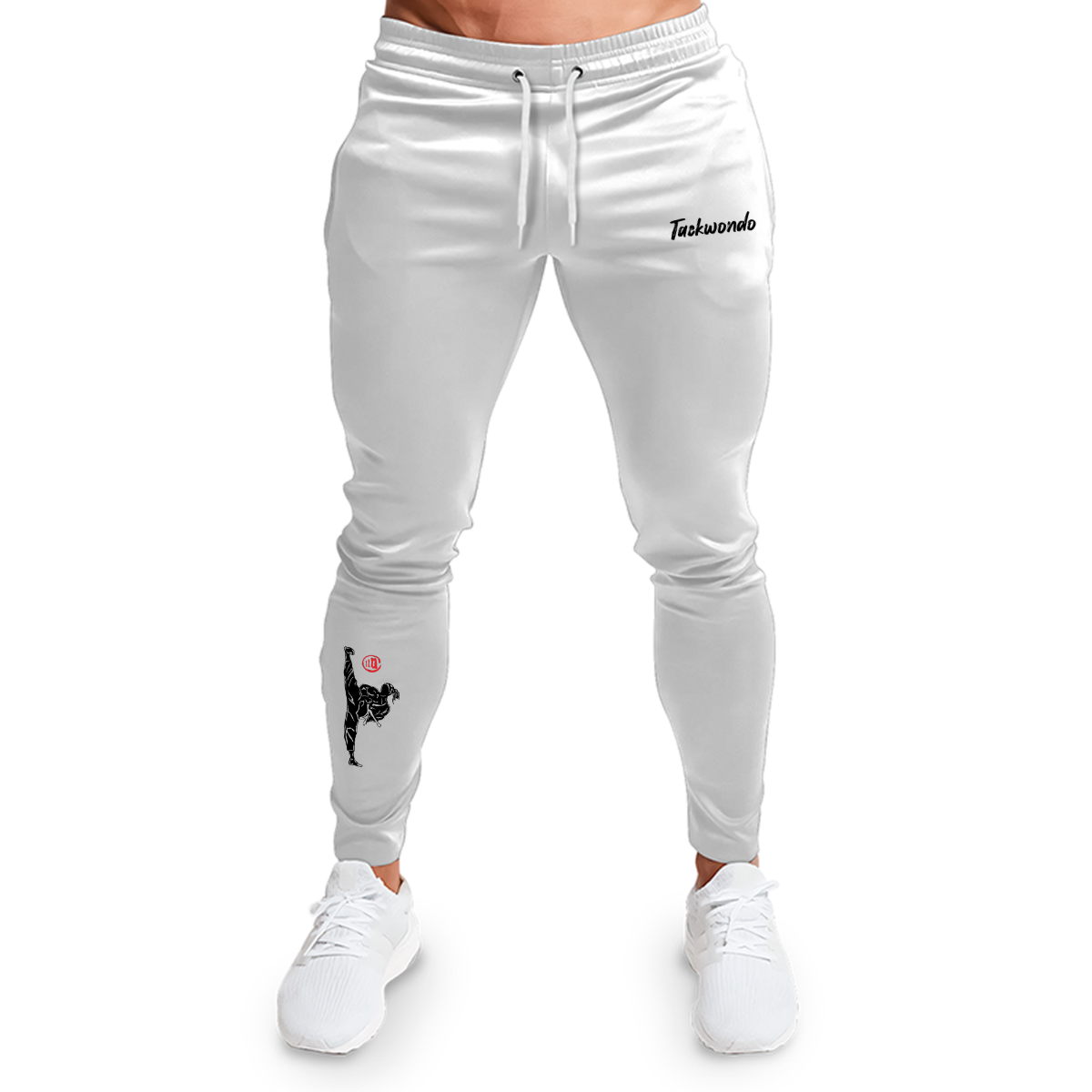 Calça Moletom Taekwondo Bolso e Canela