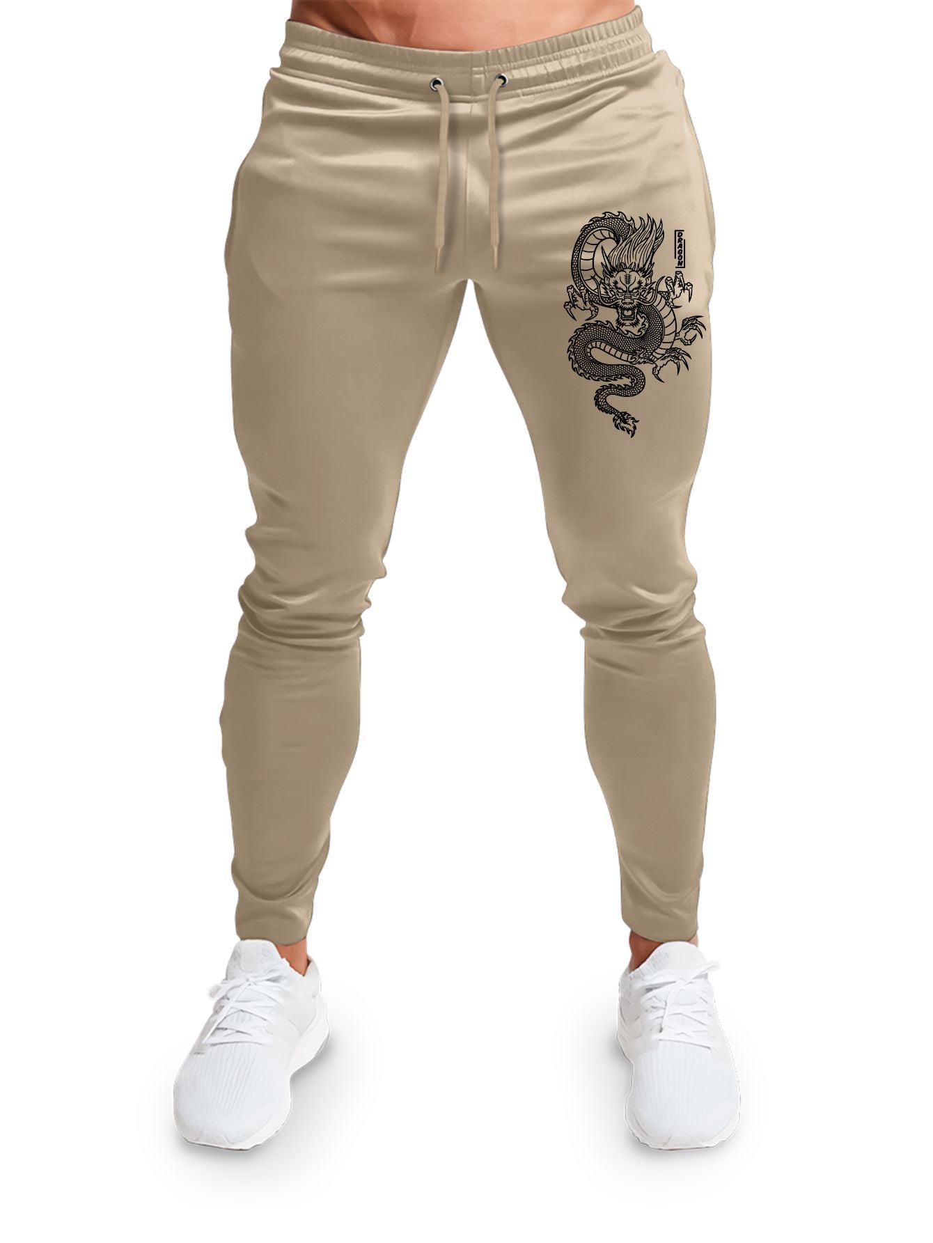Calça Moletom Dragão Oriente Bolso