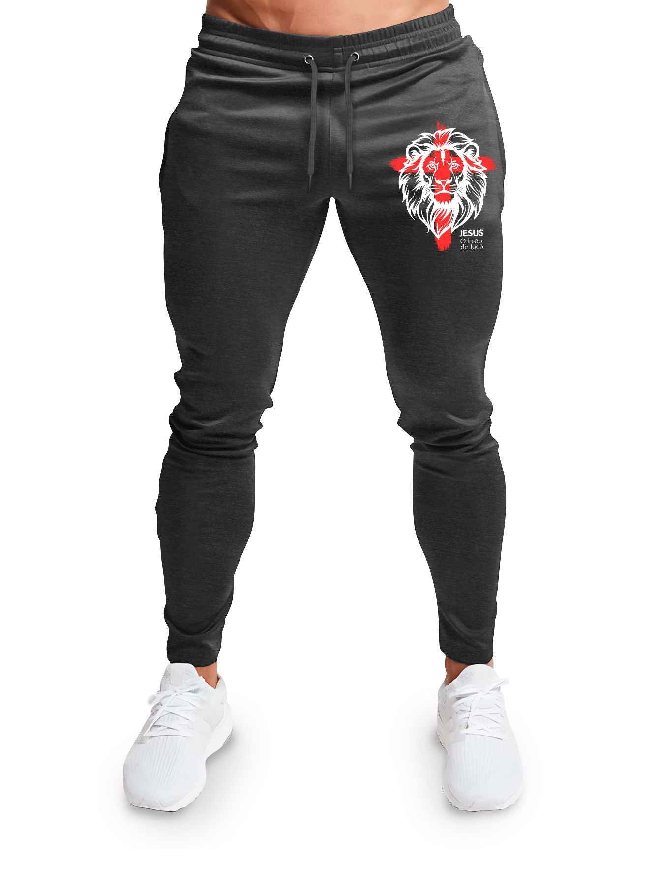 Calça Moletom Leao de Juda Bolso
