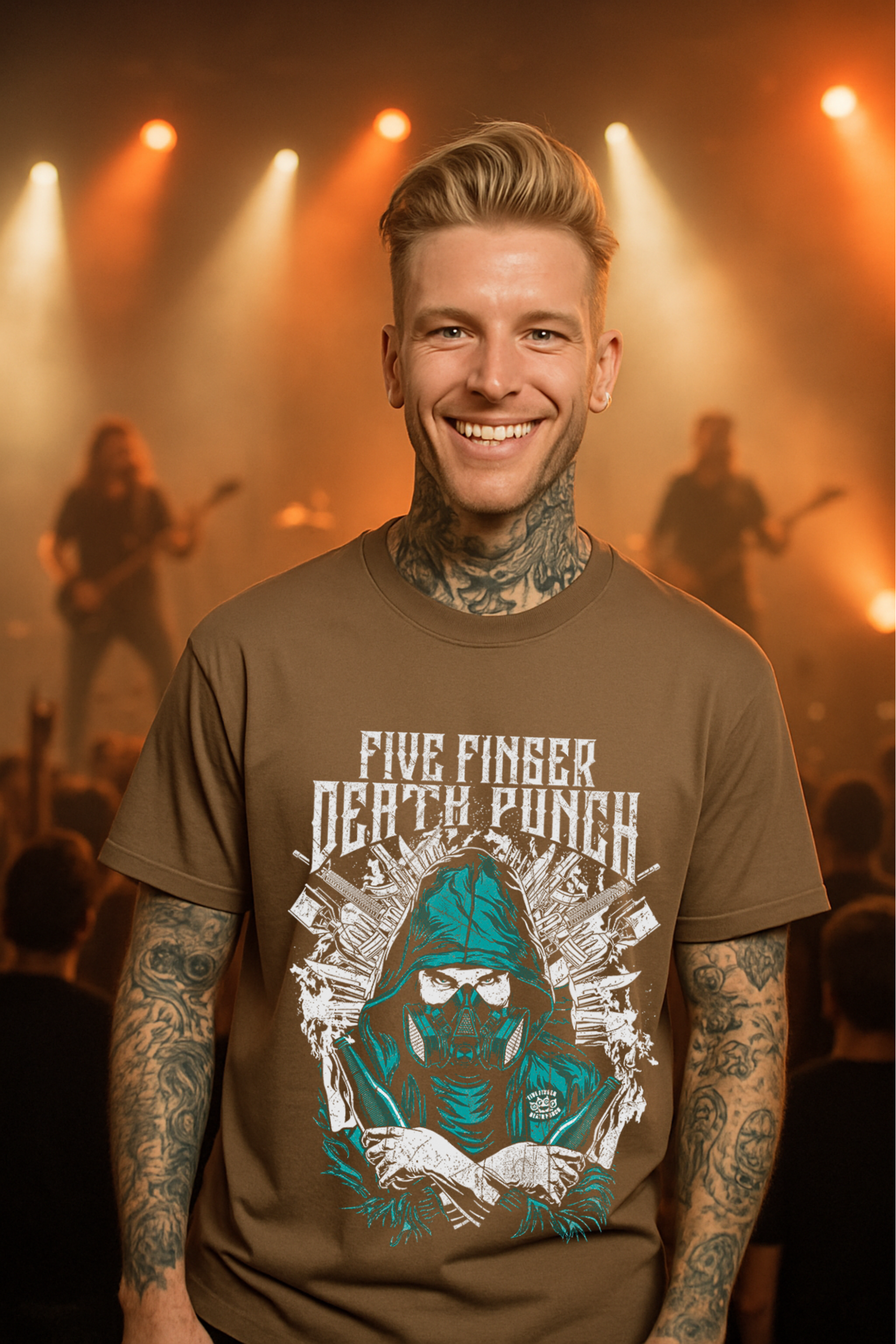Camiseta Oversized Five Finger Death Punch 3